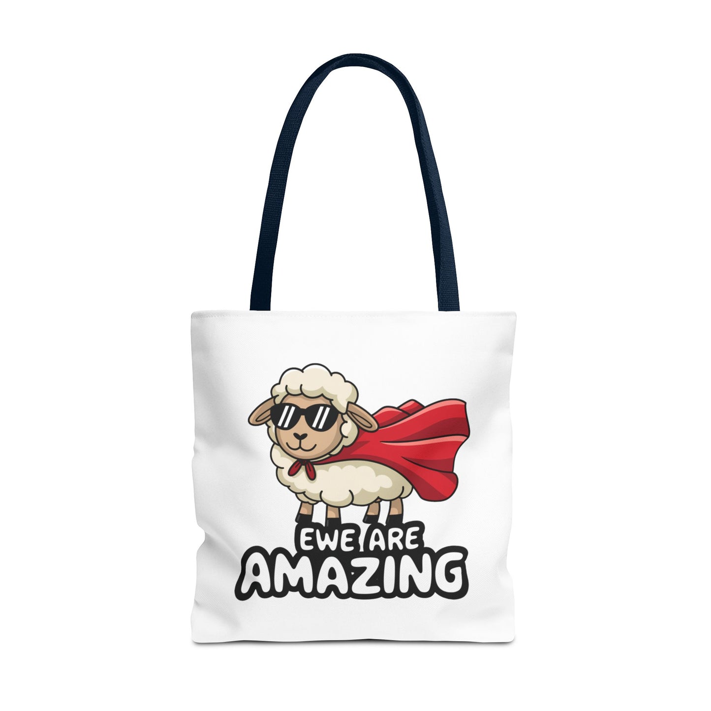 Sheep Tote Bag - Ewe Are Amazing Inspirational Bag Everyday Tote Funny Bag