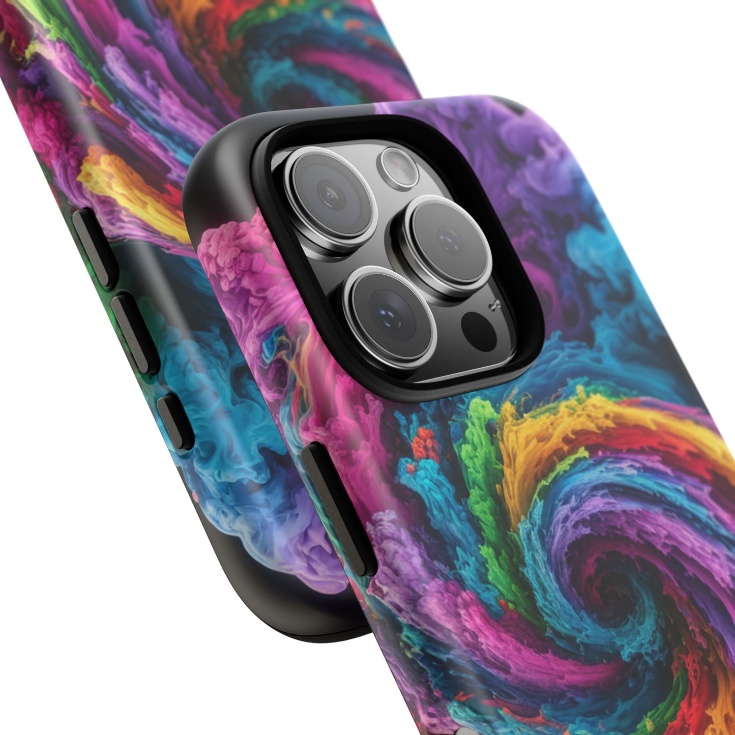 iPhone Case - Colorful Swirl Design