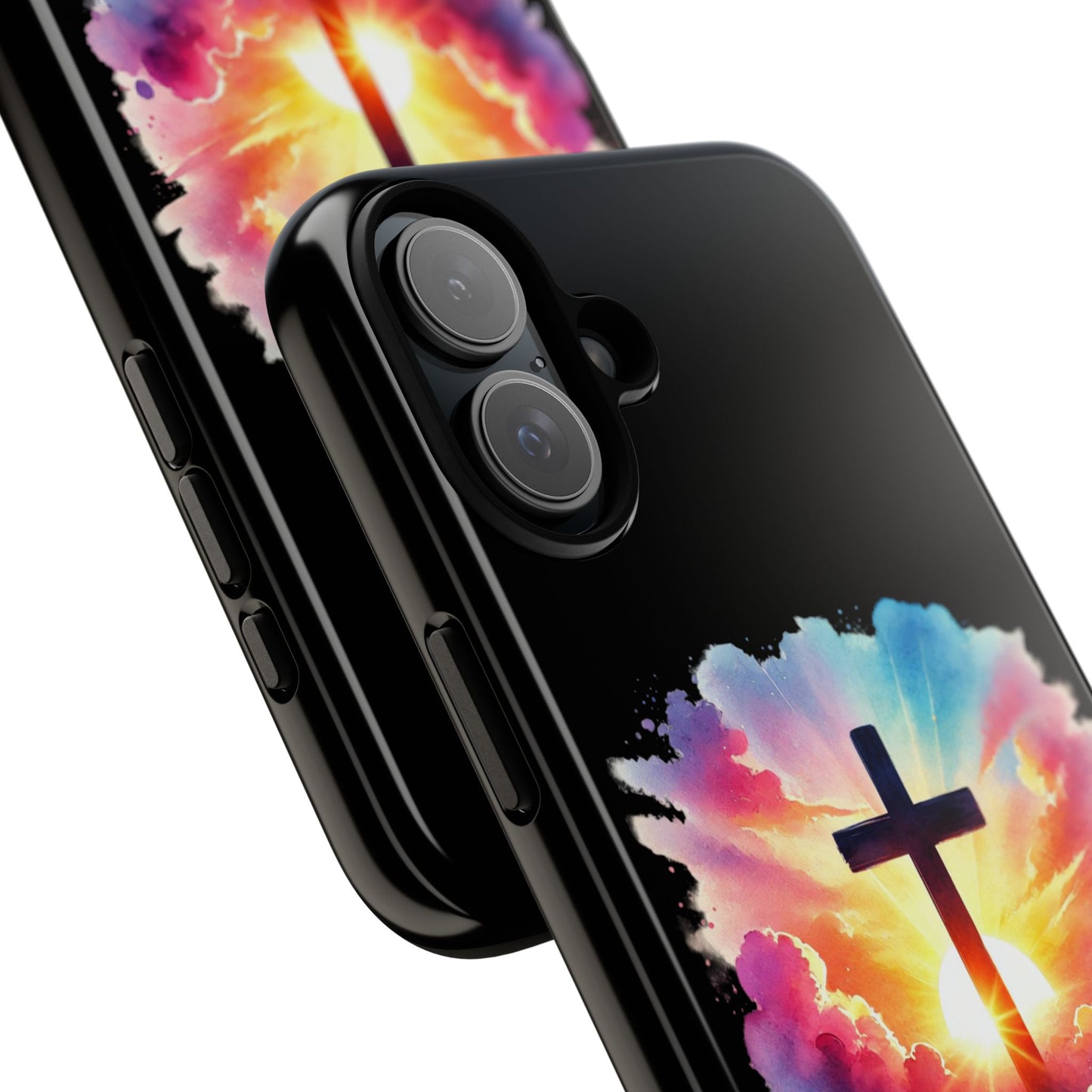 Inspirational Cross iPhone Case Christian Phone Case Easter iPhone Case Faith Based Case Easter iPhone Case