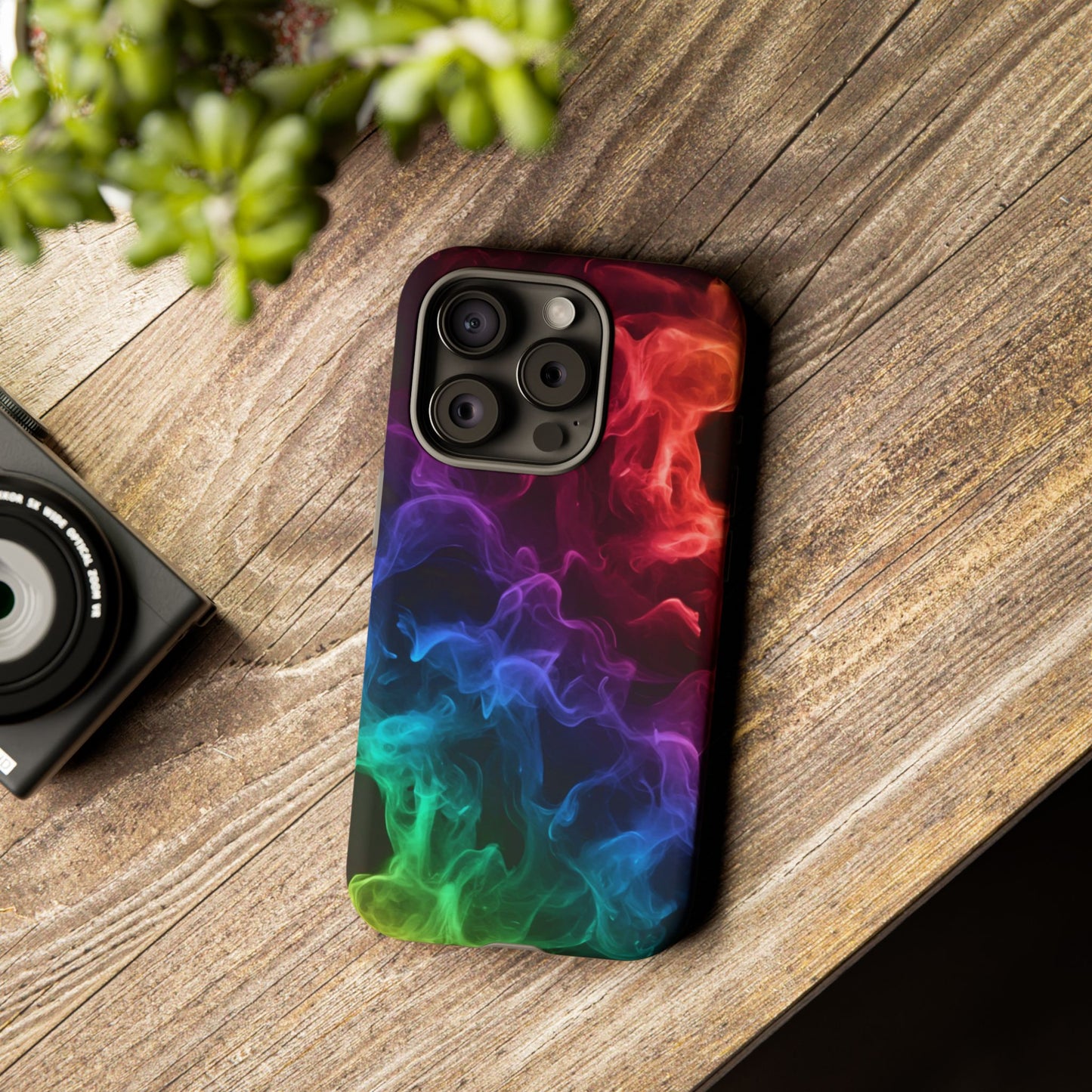 Colorful Smoke iPhone Case