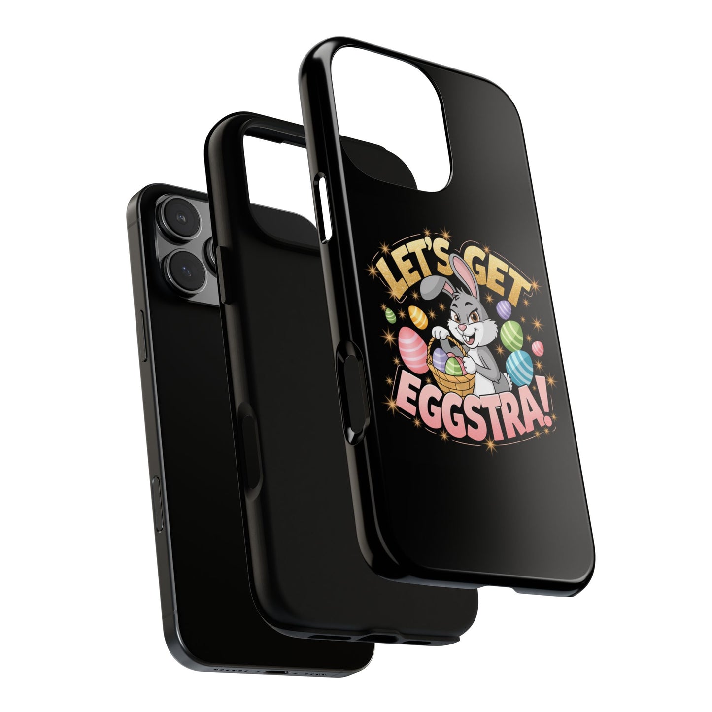 iPhone Case Easter Bunny 'Let's Get Eggstra Phone Case Easter iPhone Case
