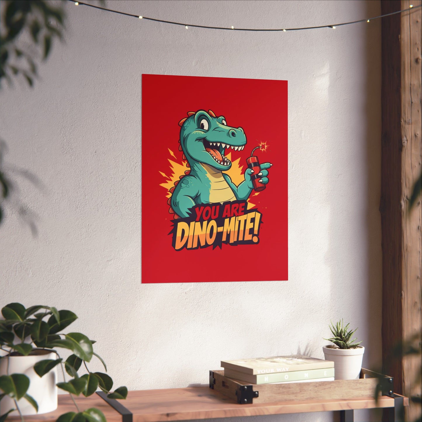 Vertical Poster Dino-Mite Dinosaur