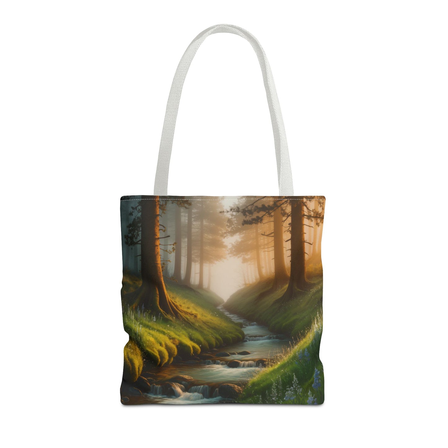 Nature Stream Tote Bag Shopping Bag Reusable Tote Nature Bag