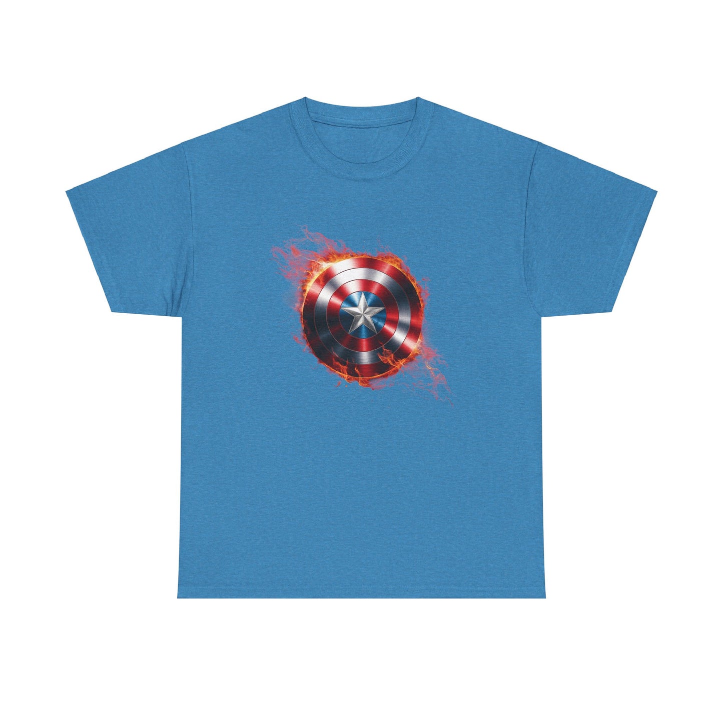 Captain America Flame Tee