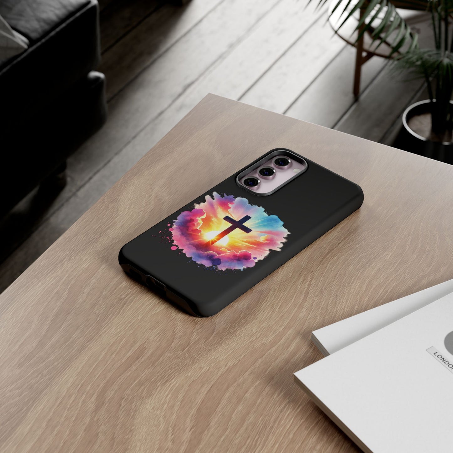 Samsung Case Inspirational Cross Phone Case Christian Phone Case Easter Samsung Case Cross Samsung Case Faith Phone Case