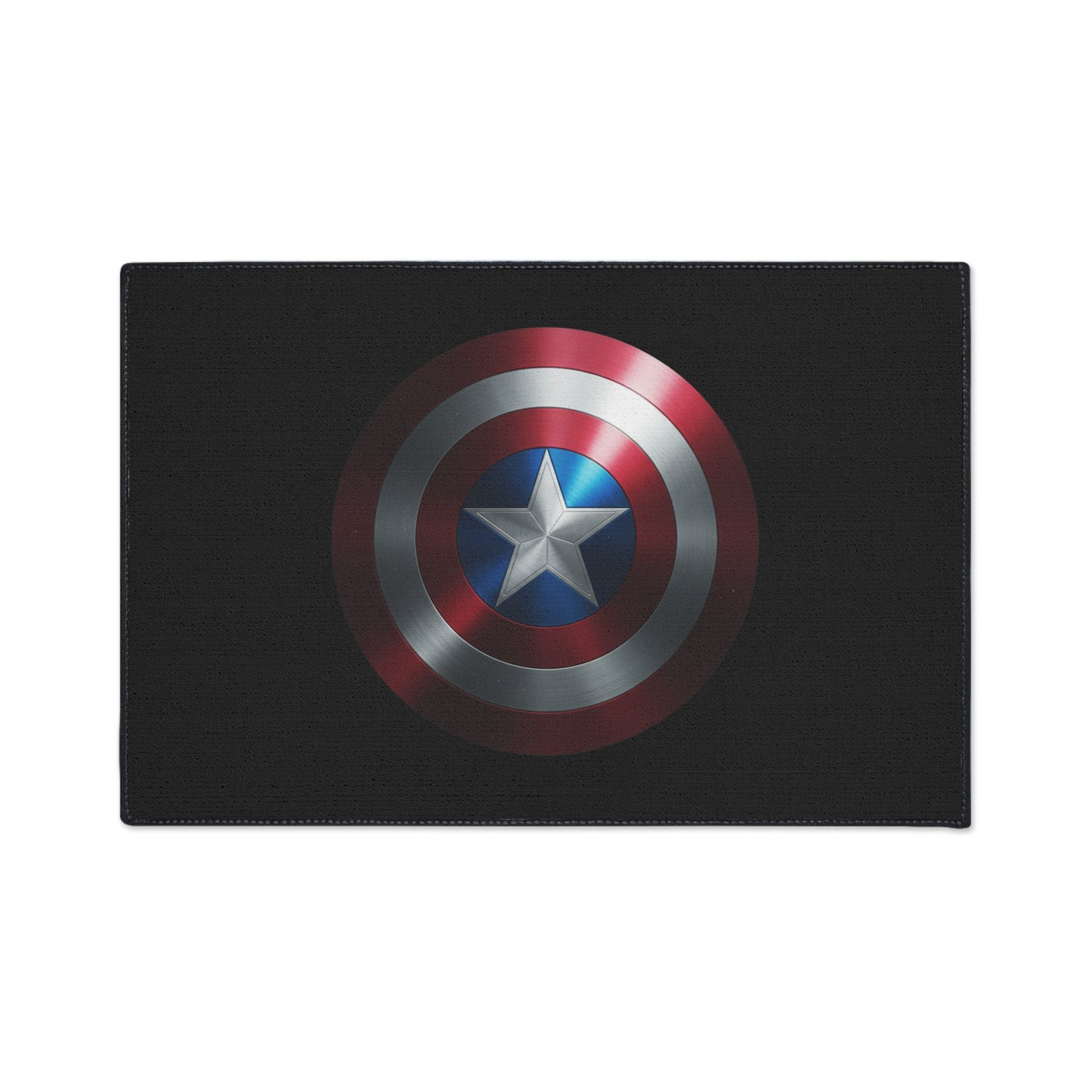 Floor Mat - Captain America Shield Design