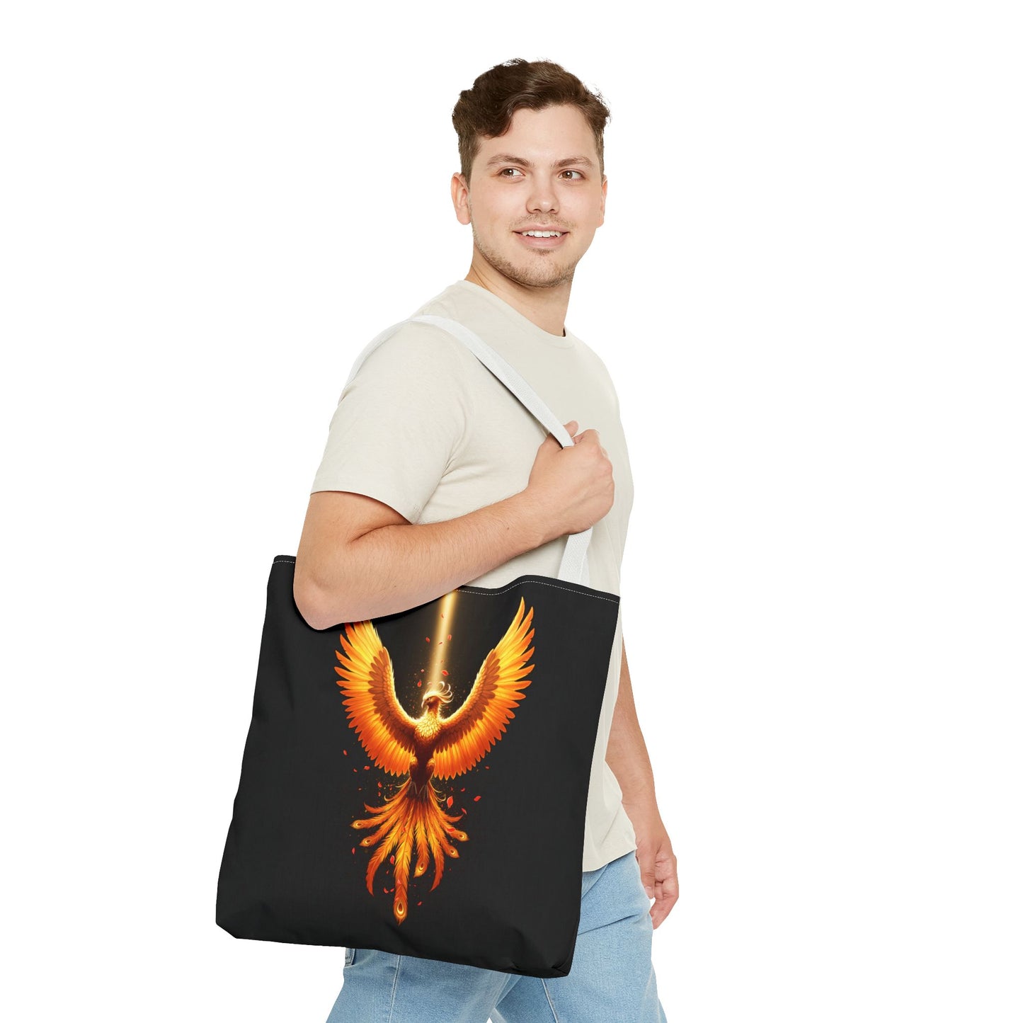 Majestic Phoenix Tote Bag - Empowerment & Inspiration Phoenix Bag Legendary Tote
