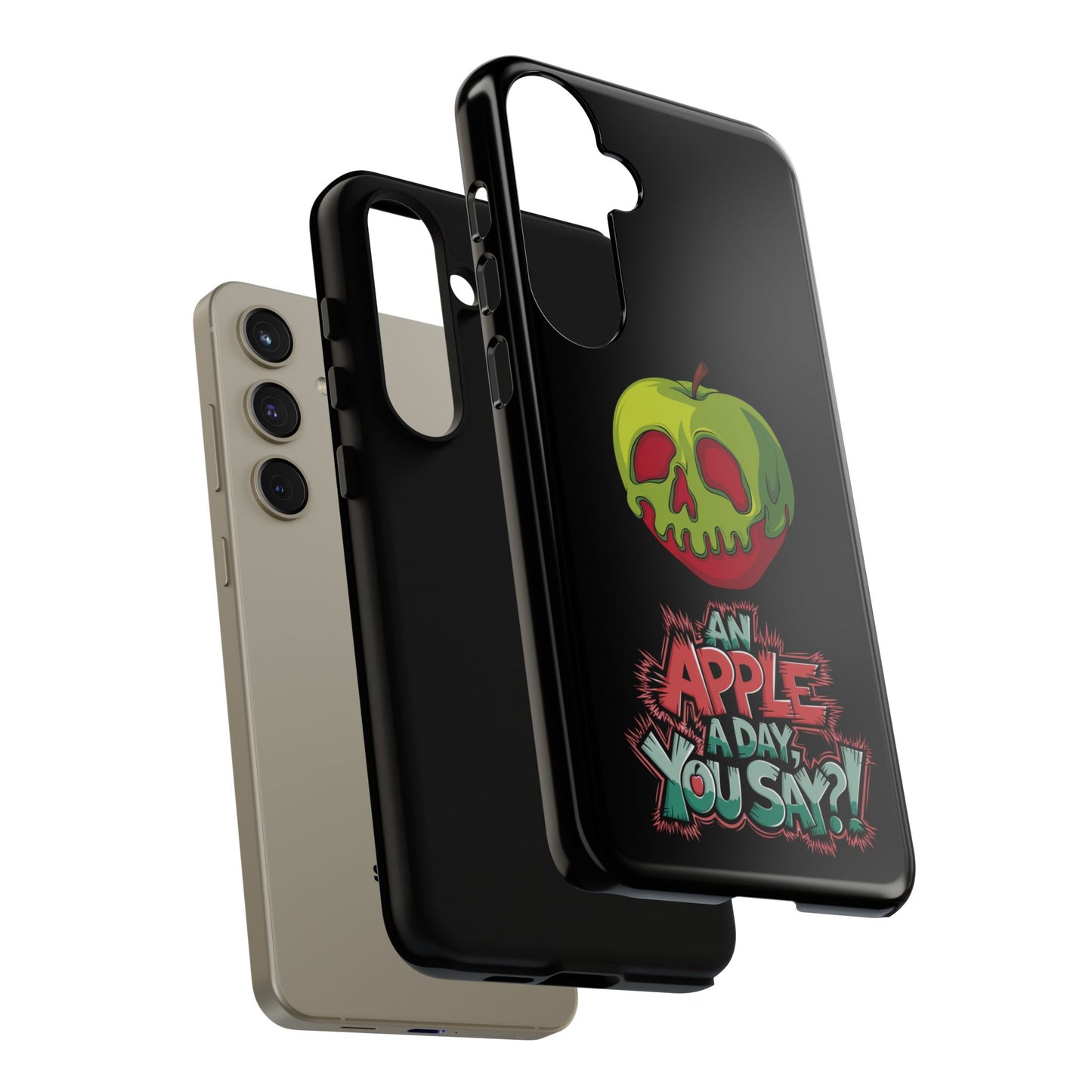 Samsung Galaxy Tough Case - Poison Apple 'An Apple a Day You Say'