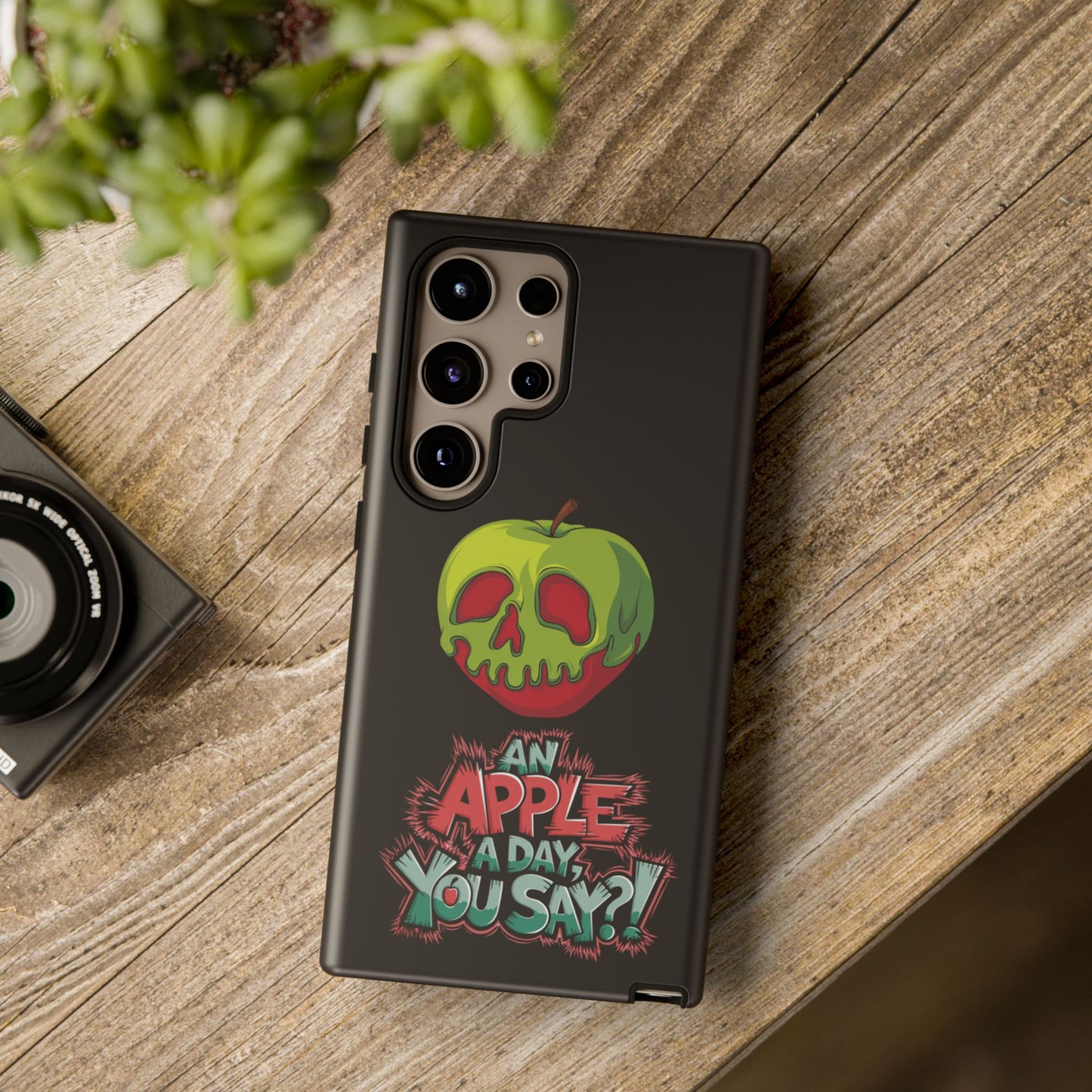 Samsung Galaxy Tough Case - Poison Apple 'An Apple a Day You Say'