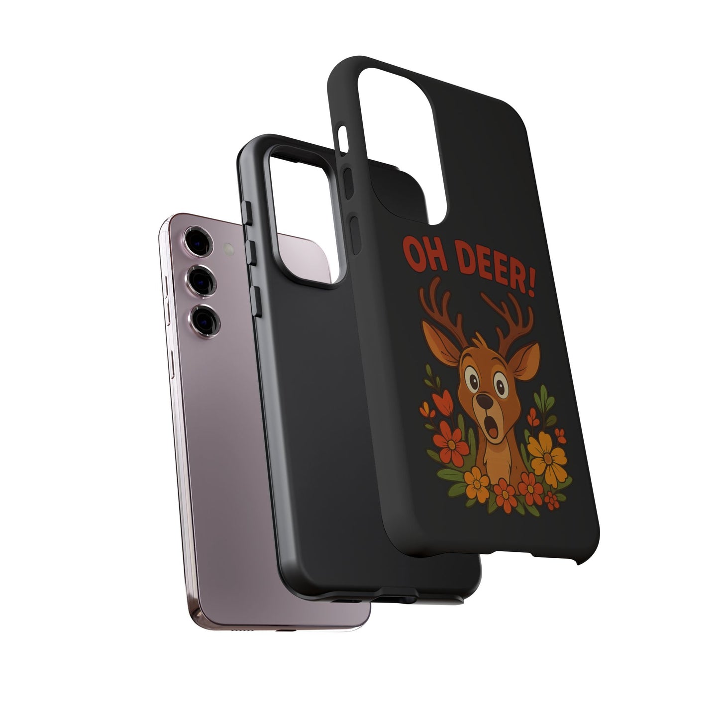 Samsung Phone Case Deer Galaxy Phone Case Nature Phone Accessory Gift for Animal Lovers Funny Case