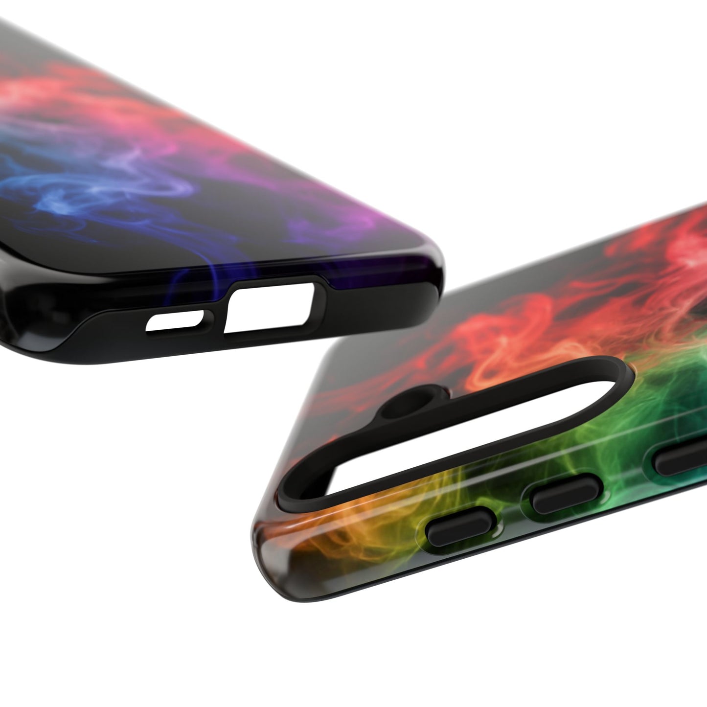 Samsung Galaxy Tough Case with Colorful Smoke Design