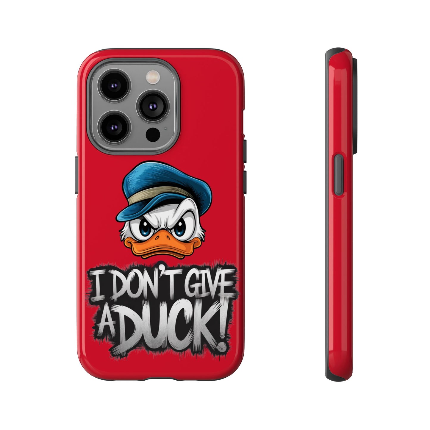 I Don't Give a Duck iPhone Case