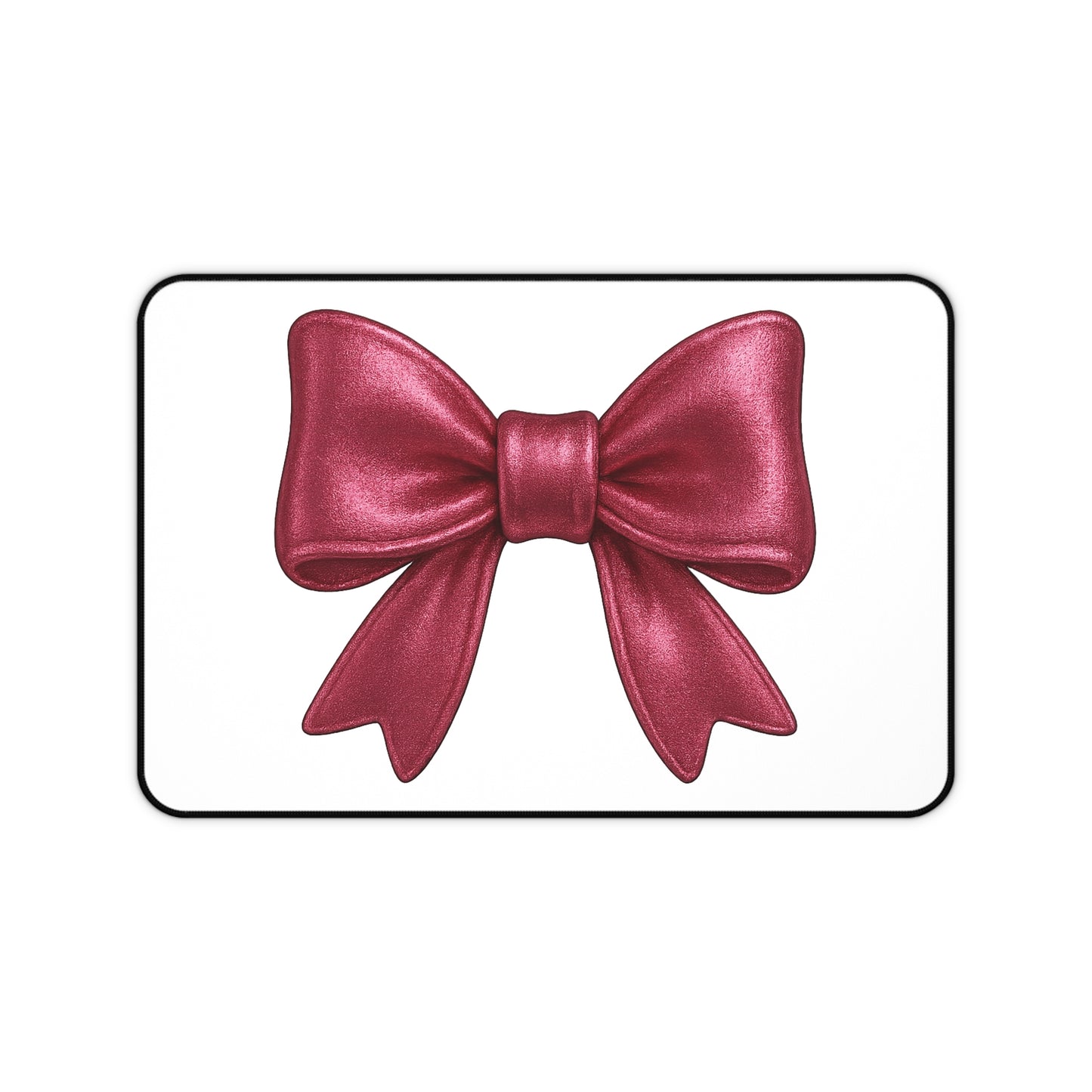 Pink Bow Mouse Pad XL β Cute Desk Mat for Women β Aesthetic Gaming Mat β Girly Office Decor β Streamer Setup Accessory β Desk Gift Idea