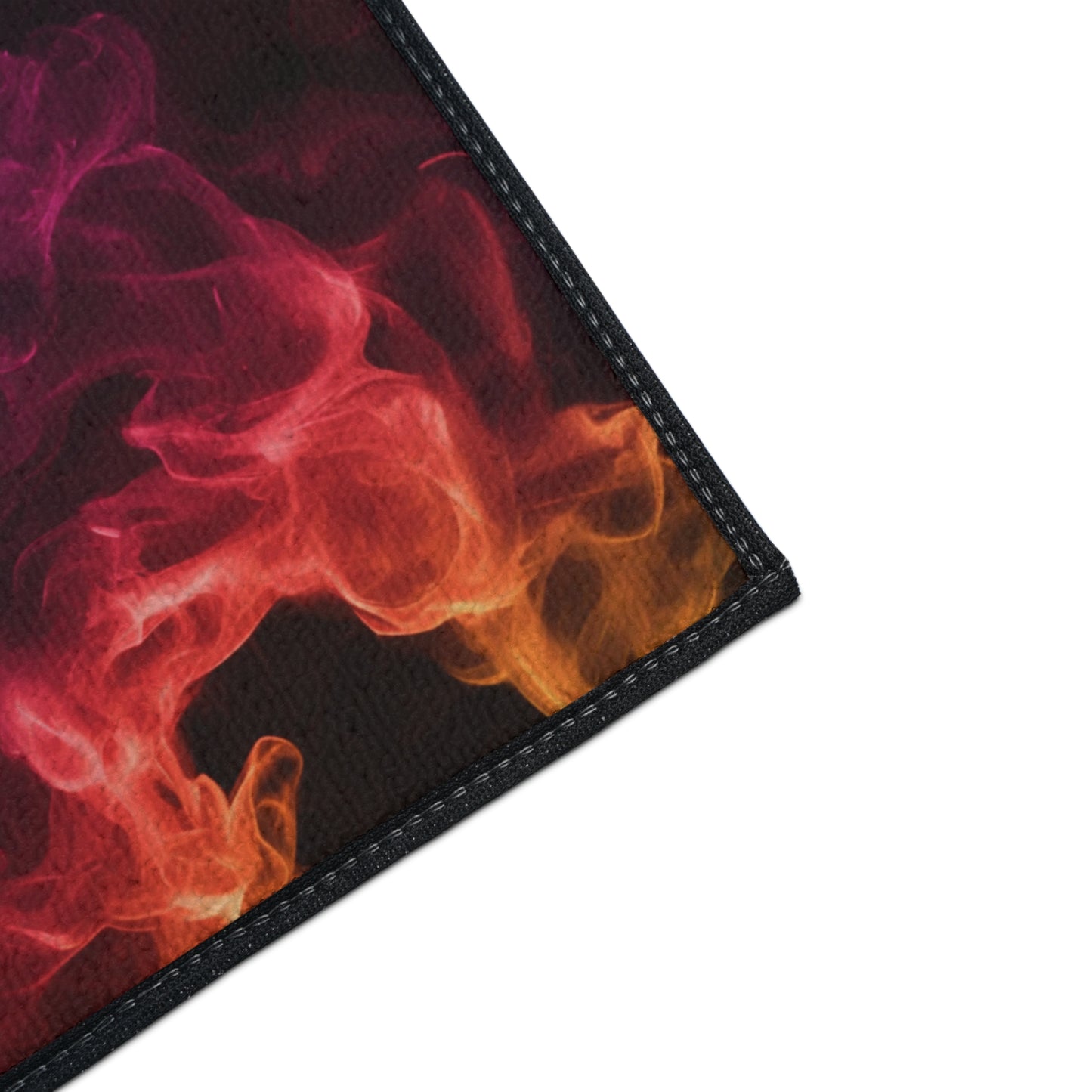 Floor Mat - Colorful Smoke Design