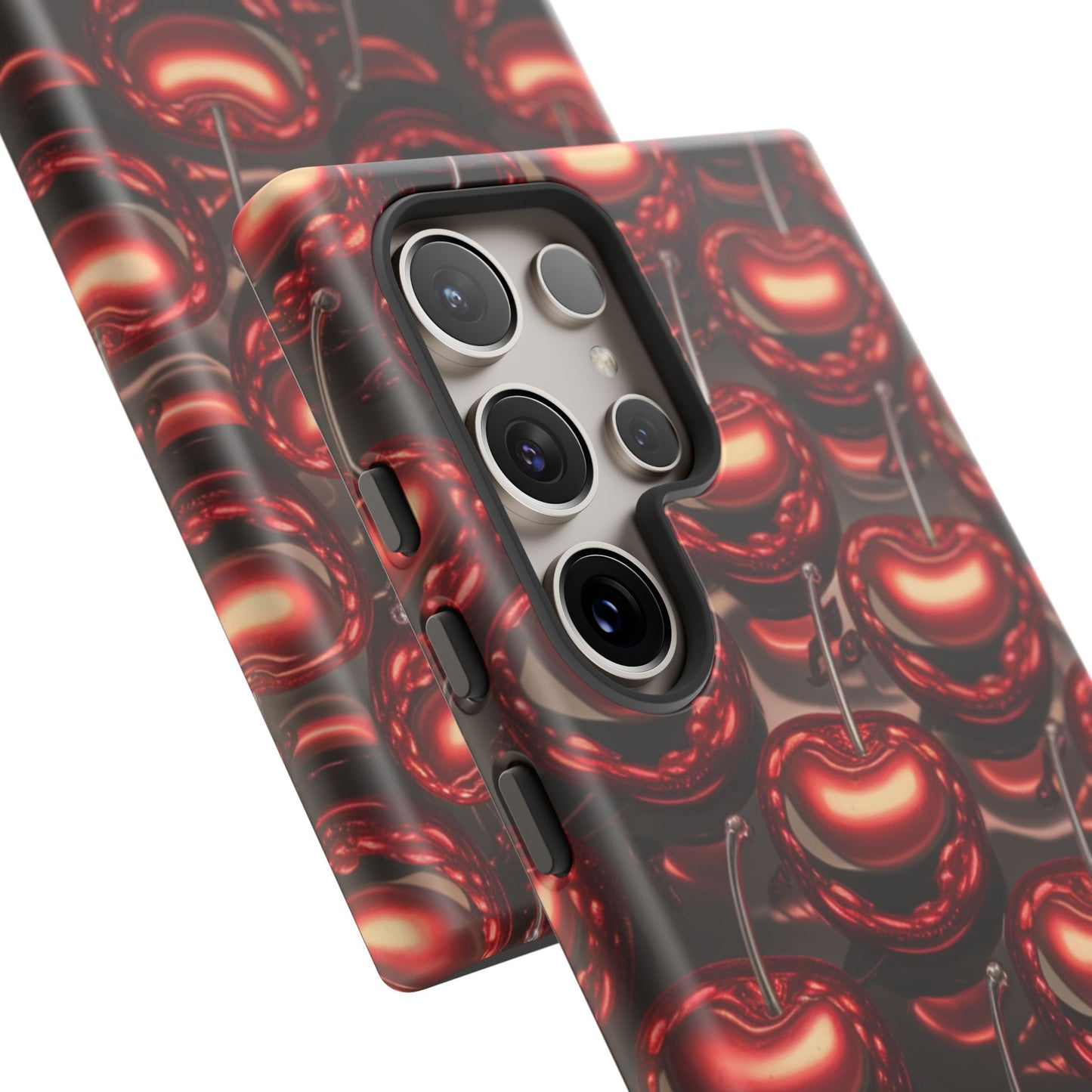 Phone Case - Shiny Cherries Design for Samsung Galaxy
