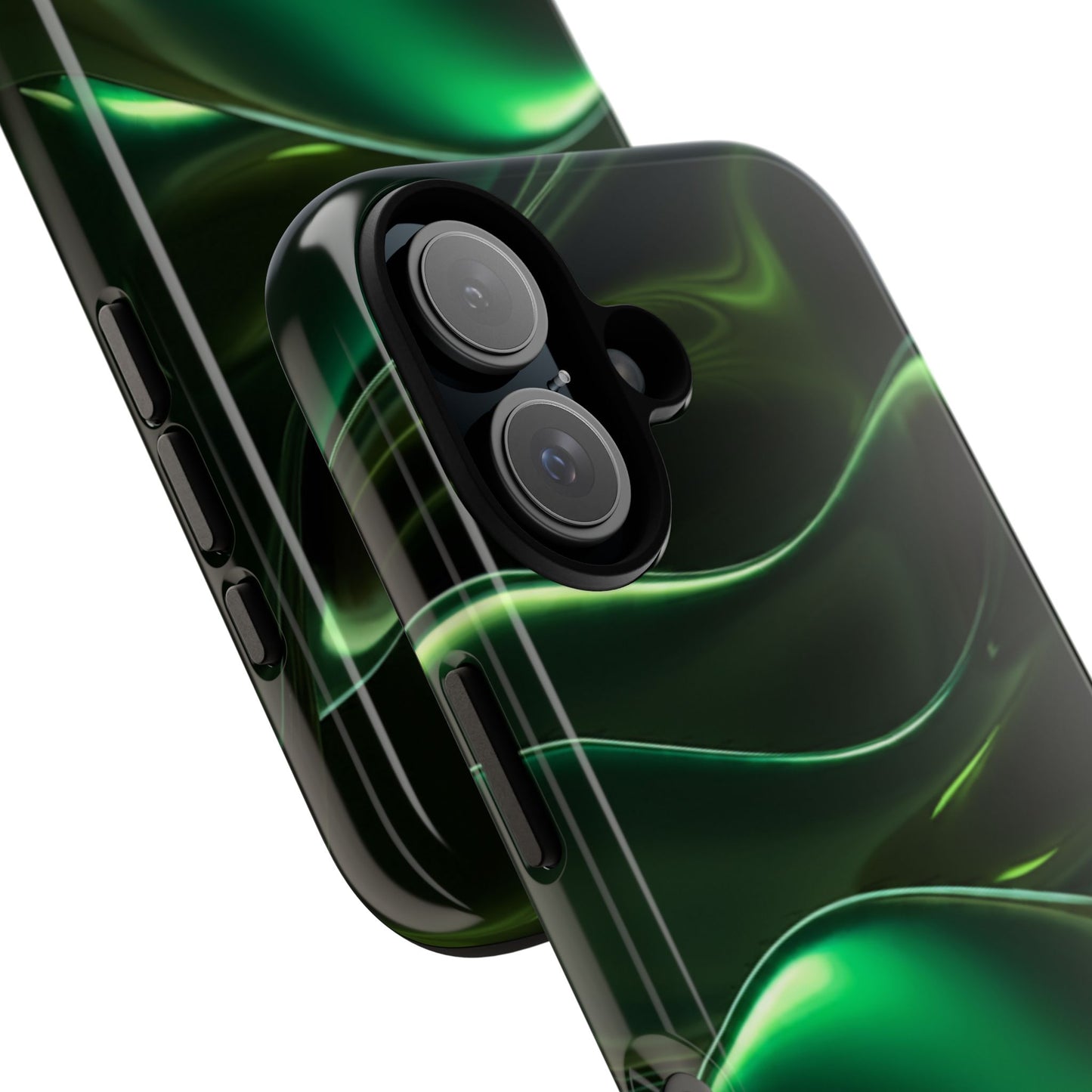 iPhone Case - Fluid Metallic Design