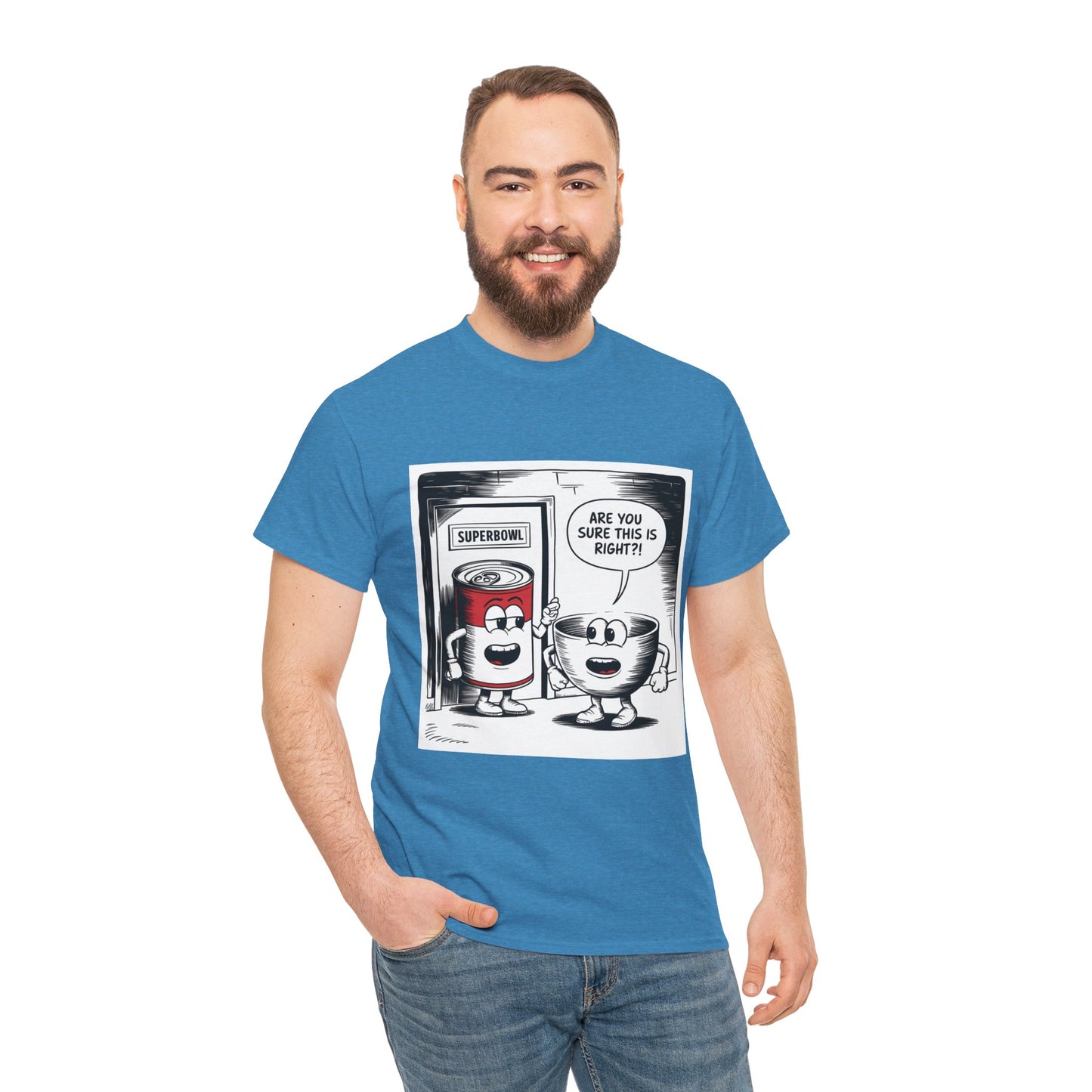 Comic Unisex Tee - Superbowl Design