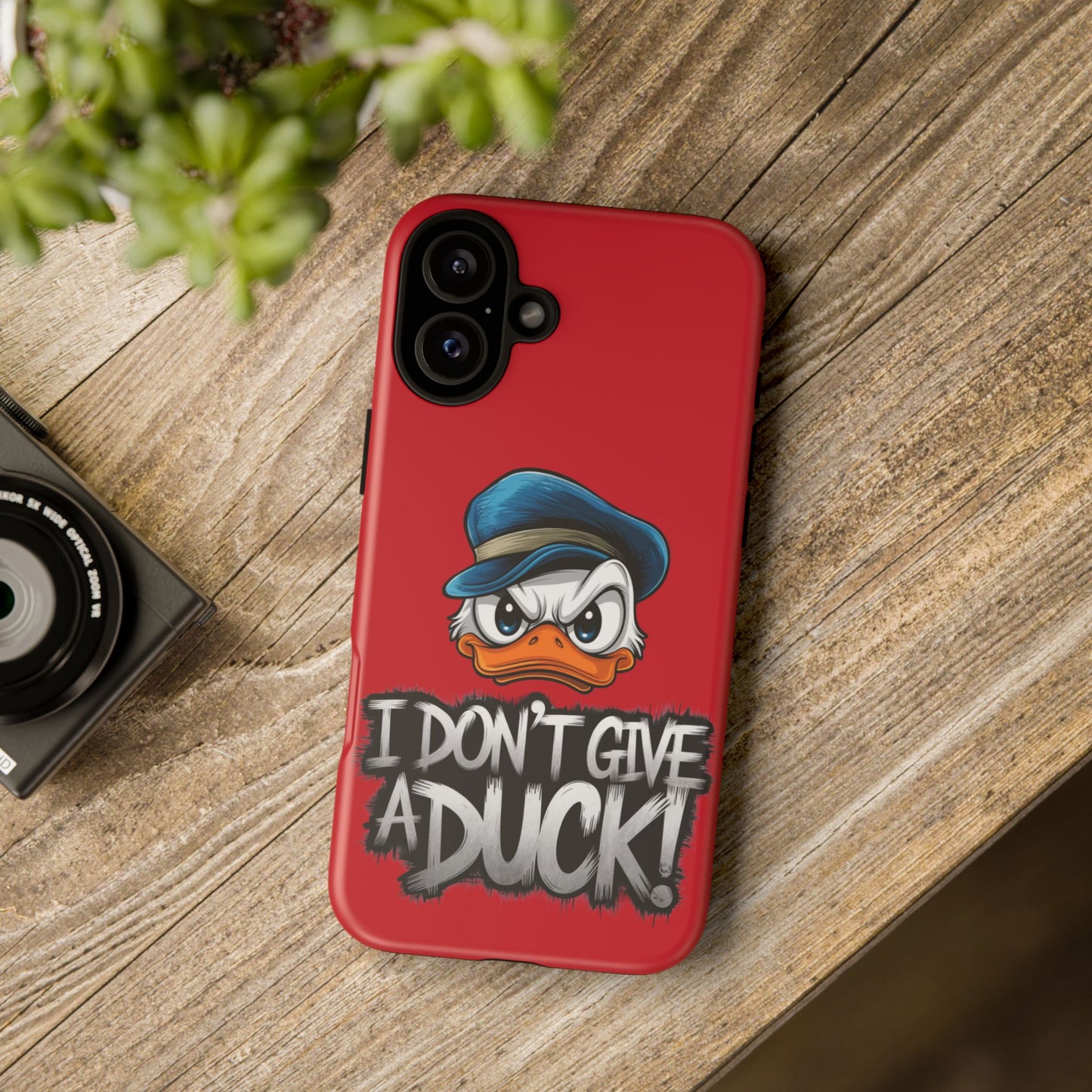 I Don't Give a Duck iPhone Case