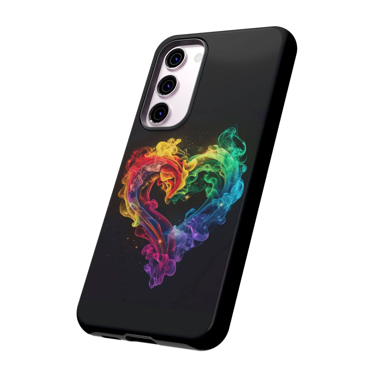 Samsung Galaxy Case - Colorful Heart Design