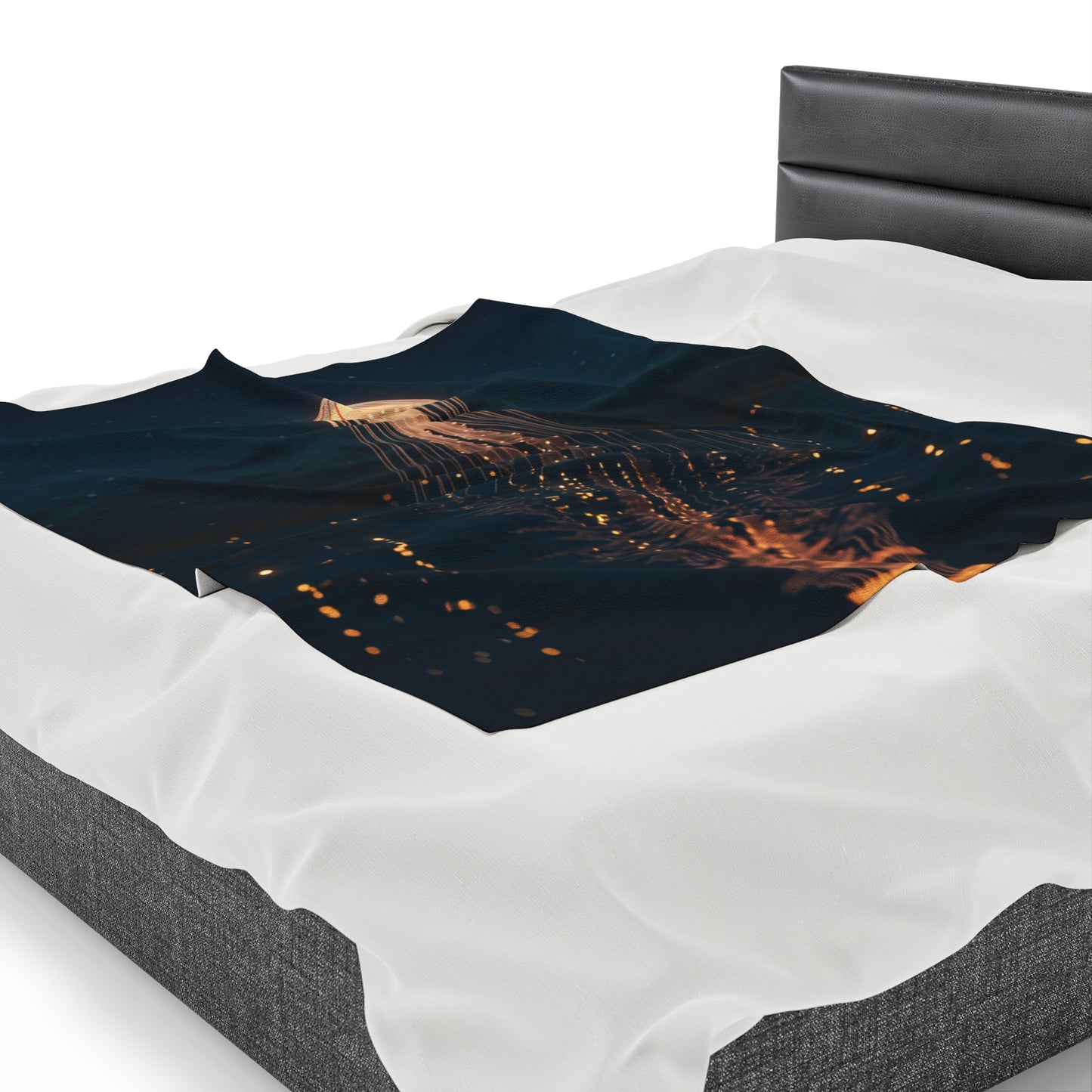 Plush Blanket - Jellyfish Lake Design