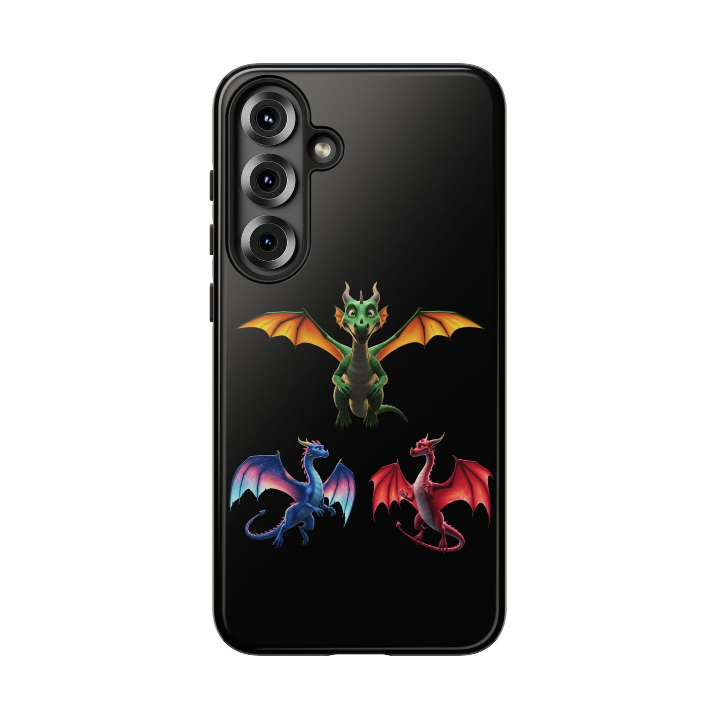 Protective Dragon Phone Case for Samsung Galaxy - Fantasy Art Durable Cover - Bookish Mythical Gift for Teens & Adults Twilight Aesthetic