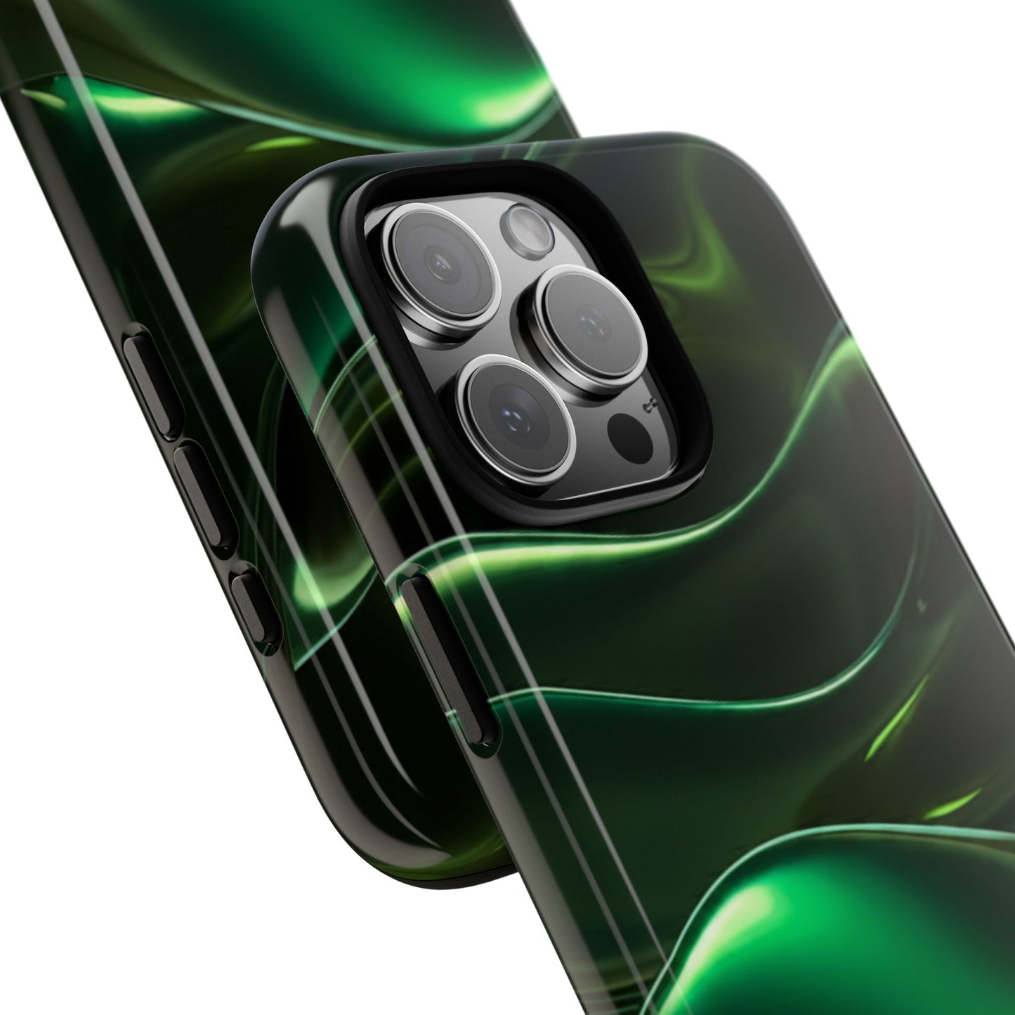 iPhone Case - Fluid Metallic Design
