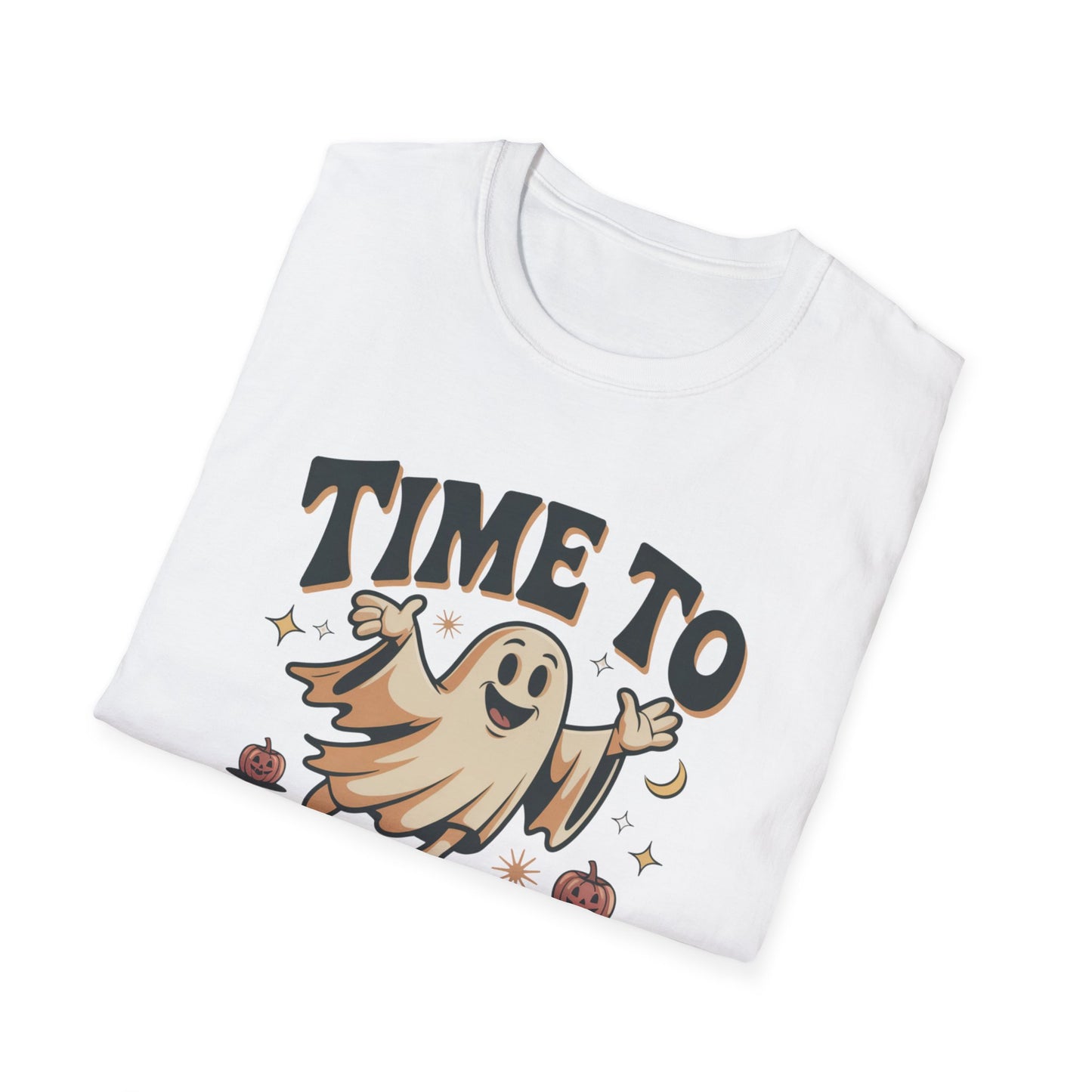 Time To Boo-gie Ghost Dance Halloween T-Shirt • Retro Spooky Ghost Tee • Funny Boo-gie Costume Tee • Spooky Season Graphic Shirt