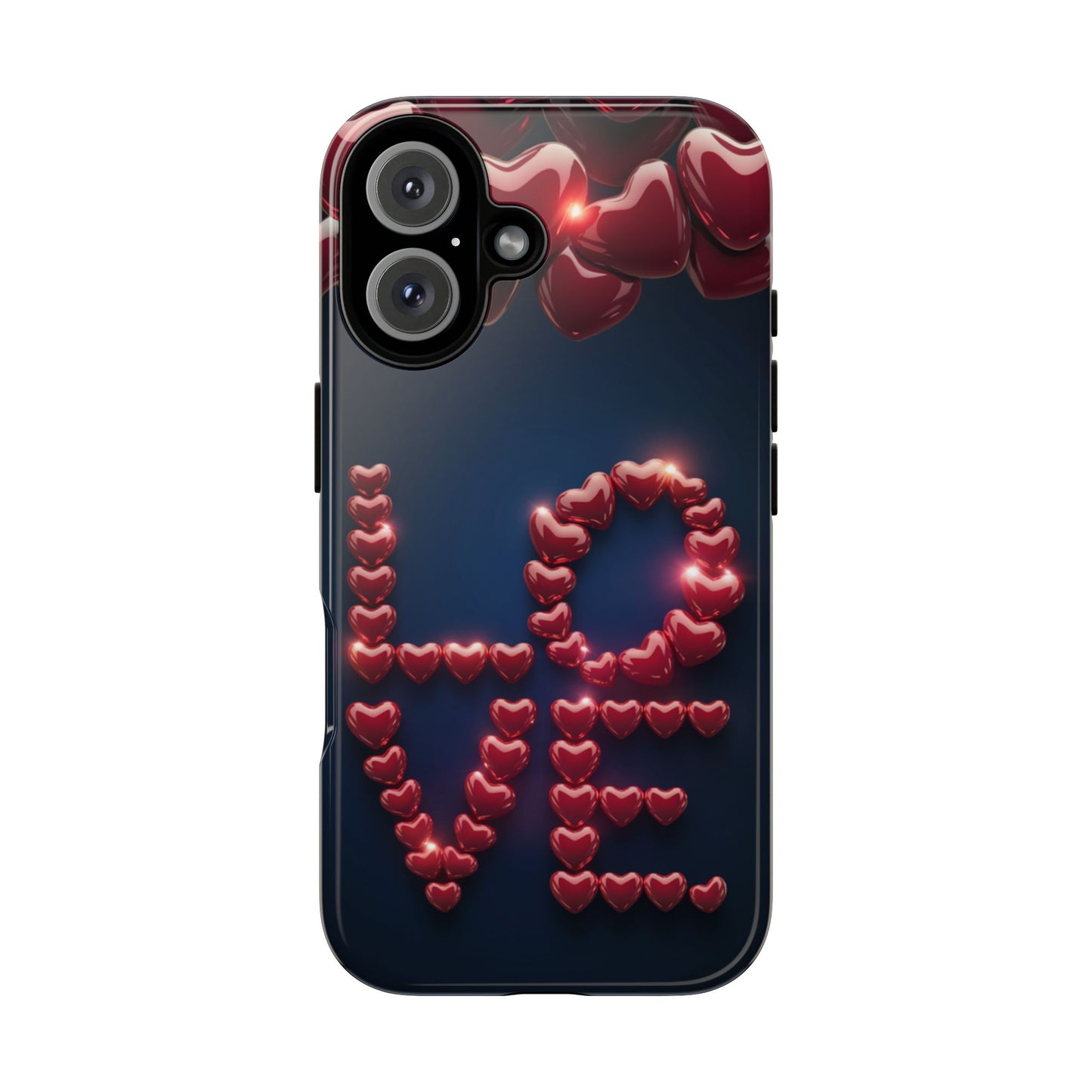 iPhone Case - Love Hearts Design