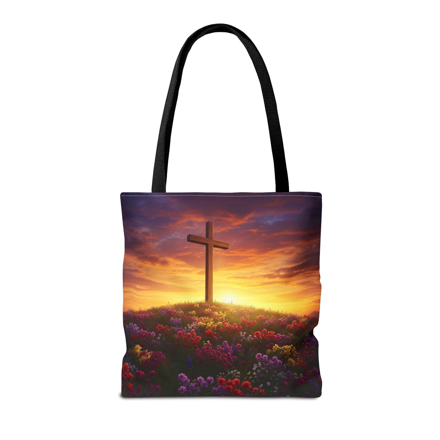 Da Vinci Cross Tote Bag Christian Bag Spiritual Tote Religious Tote Bag