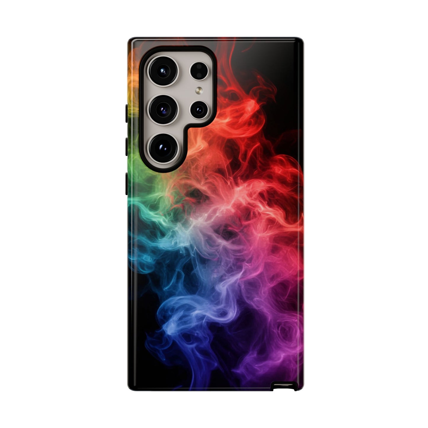Samsung Galaxy Tough Case with Colorful Smoke Design