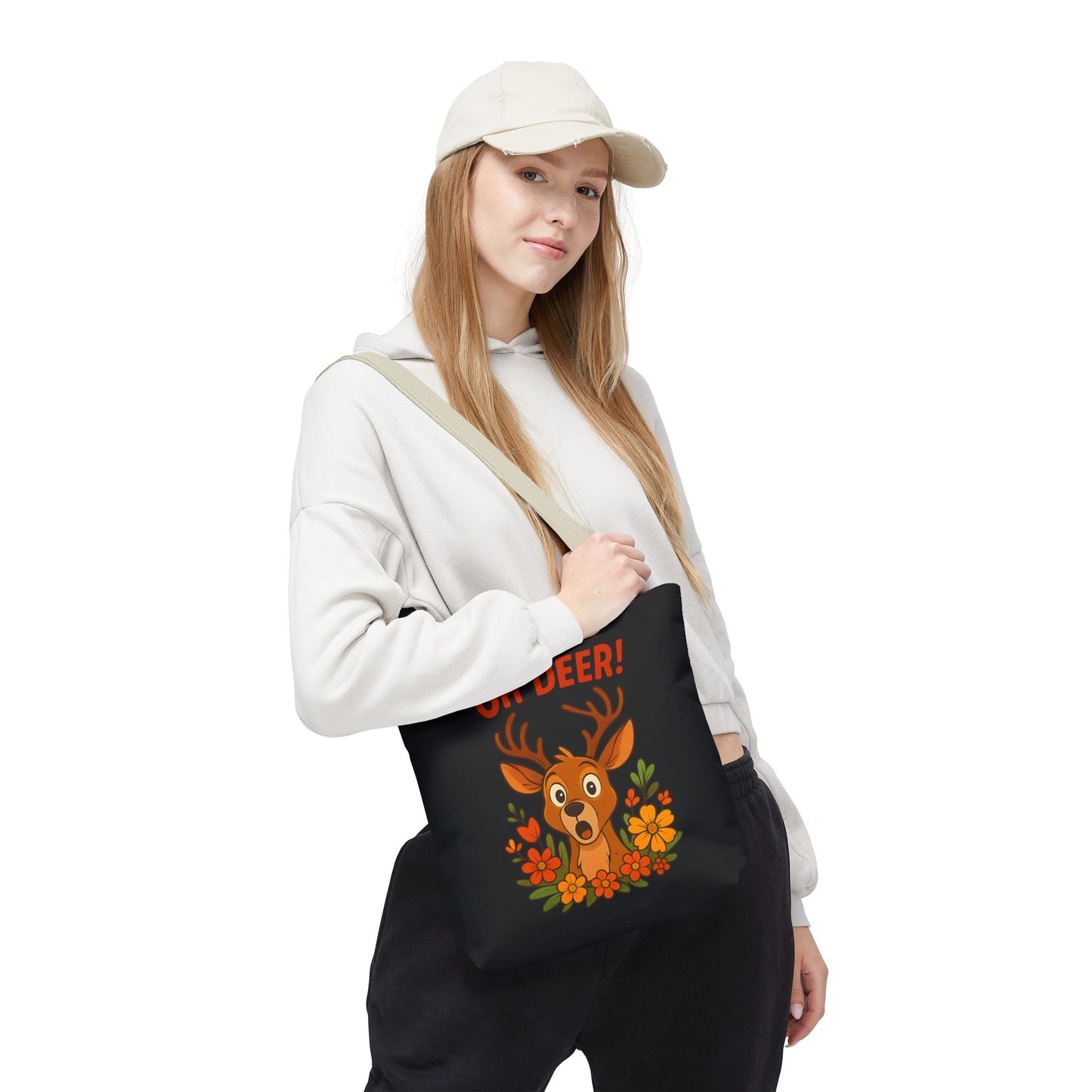 Oh Deer Tote Bag Wildlife Bag Deer Tote Nature Bag Grocery Bag Reusable Tote