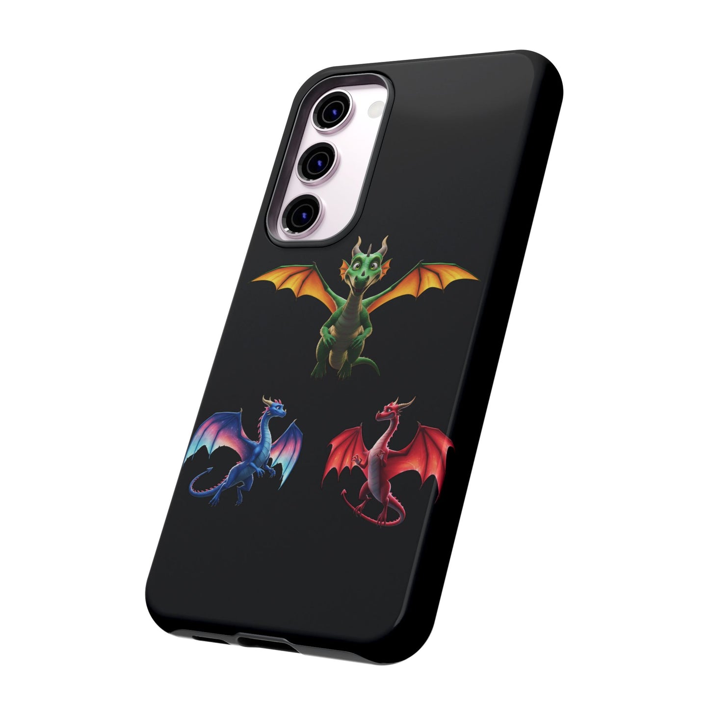Protective Dragon Phone Case for Samsung Galaxy - Fantasy Art Durable Cover - Bookish Mythical Gift for Teens & Adults Twilight Aesthetic