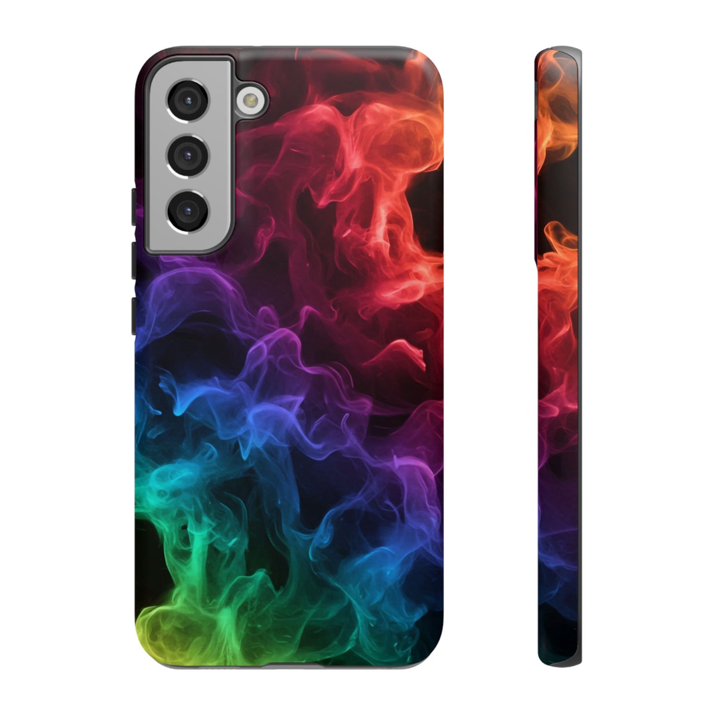 Samsung Tough Case - Colorful Smoke Design