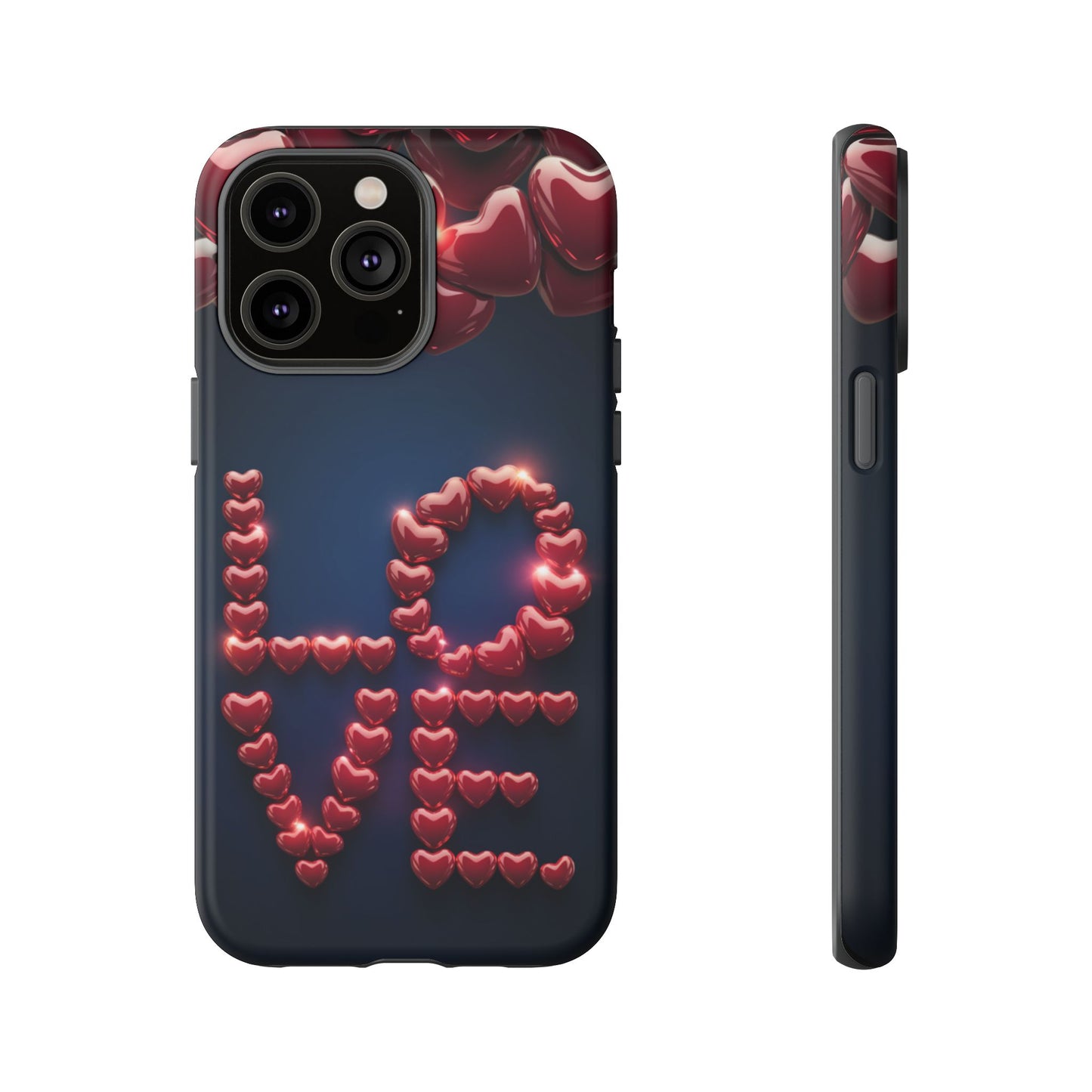 iPhone Case - Love Hearts Design
