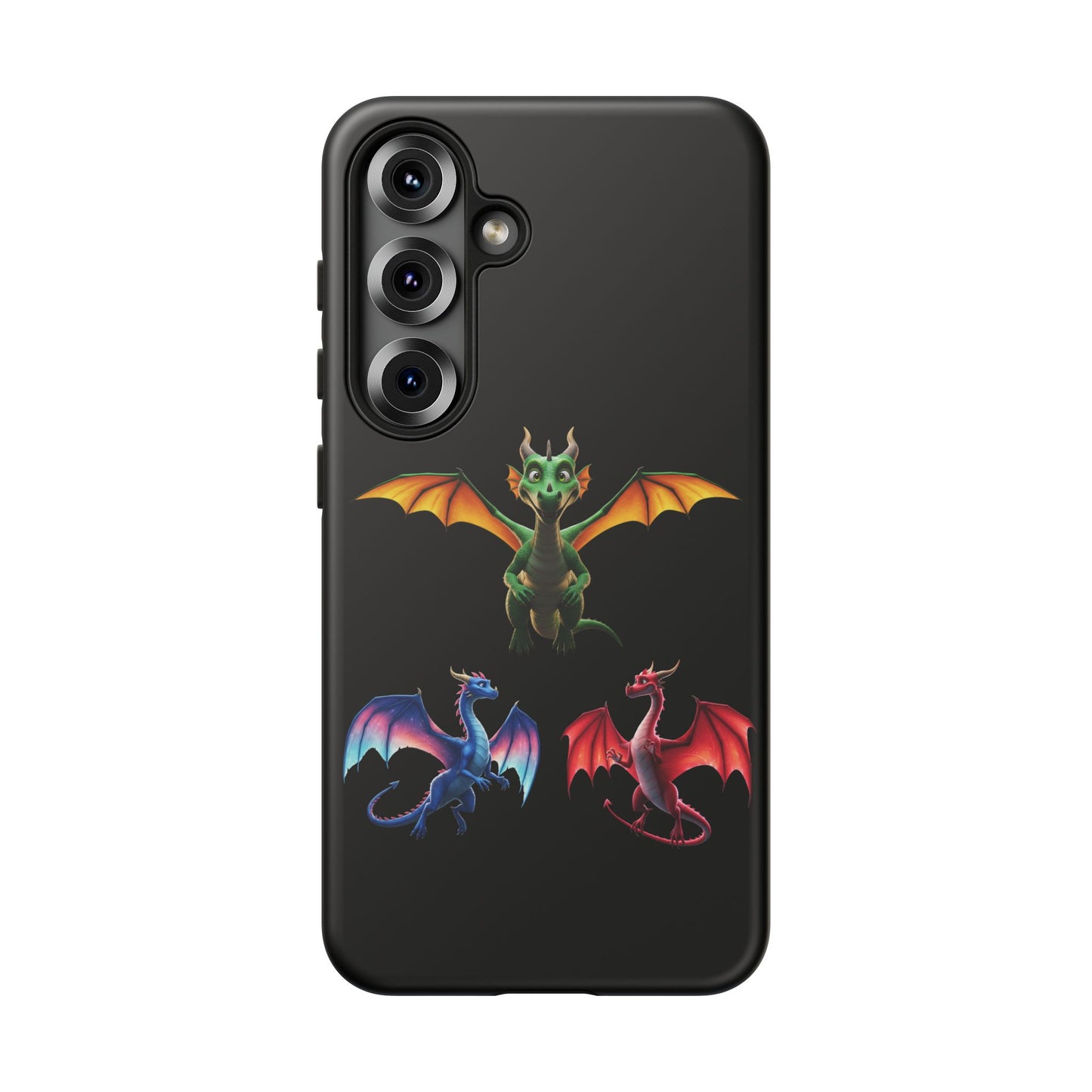 Protective Dragon Phone Case for Samsung Galaxy - Fantasy Art Durable Cover - Bookish Mythical Gift for Teens & Adults Twilight Aesthetic