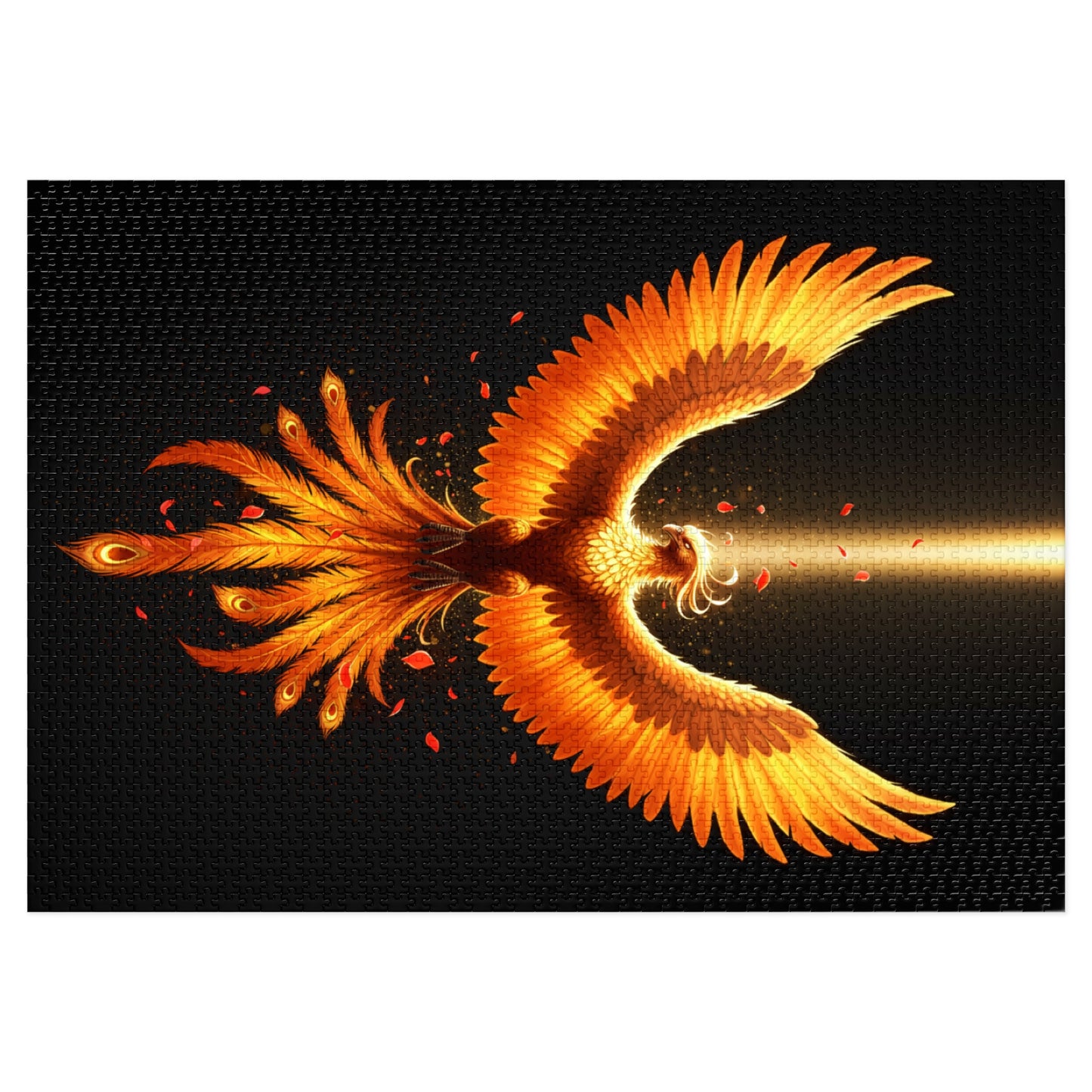 Phoenix Rising Jigsaw Puzzle Phoenix Game Mythical Puzzle Family Game