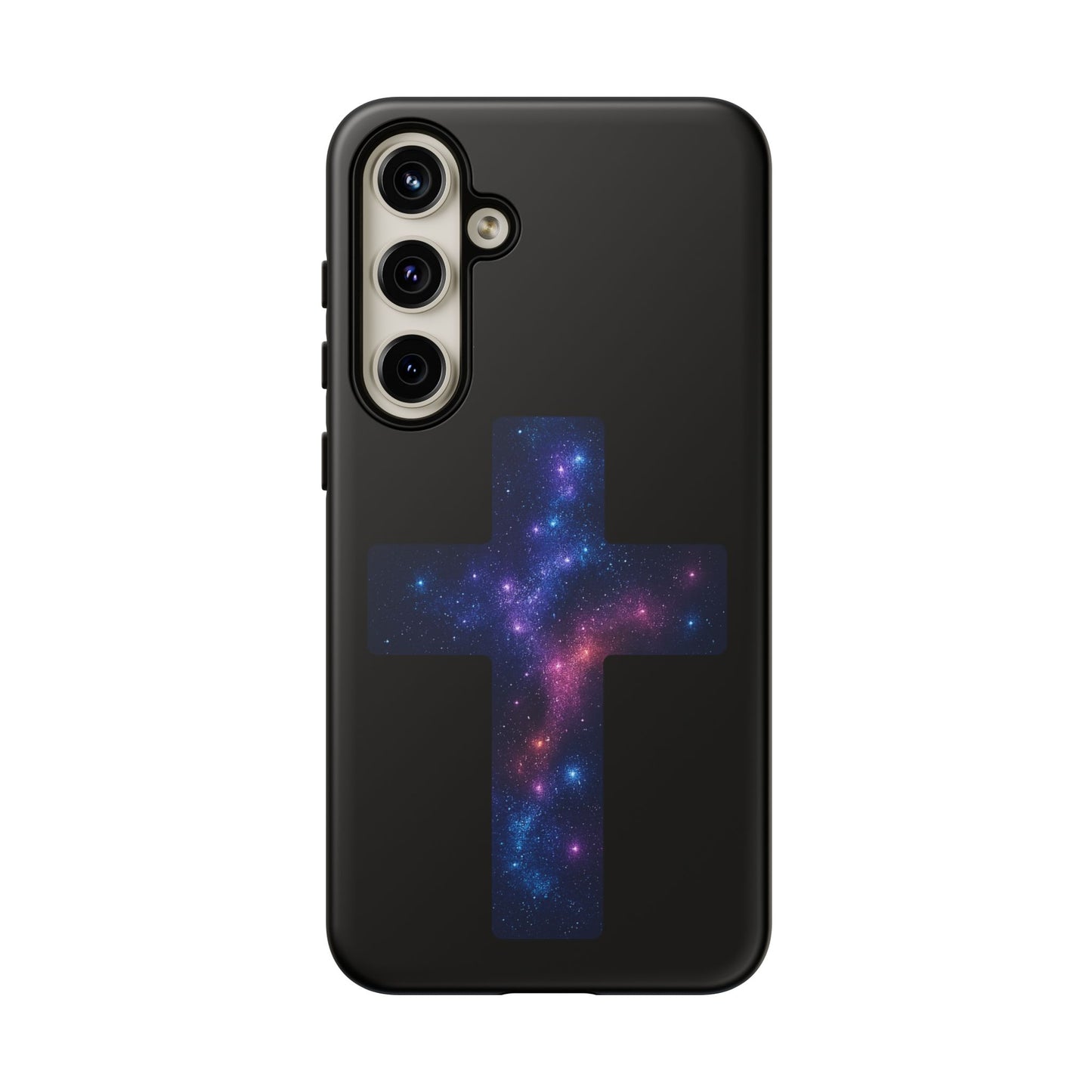 Samsung Phone Case - Galactic Cross Case Christian Phone Case Spiritual Samsung Case Religious Accessory Gift for Believers