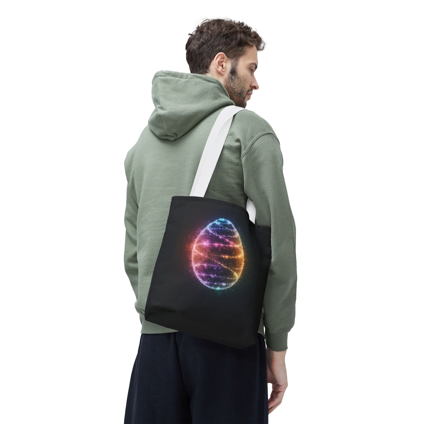 Bioluminescent Easter Egg Tote Bag