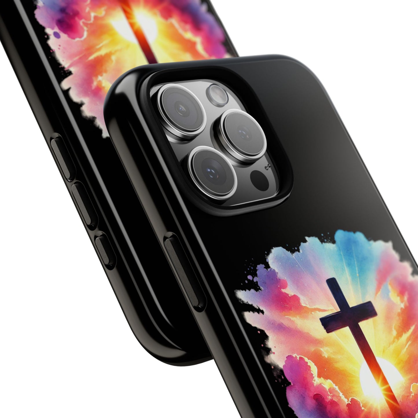 Inspirational Cross iPhone Case Christian Phone Case Easter iPhone Case Faith Based Case Easter iPhone Case