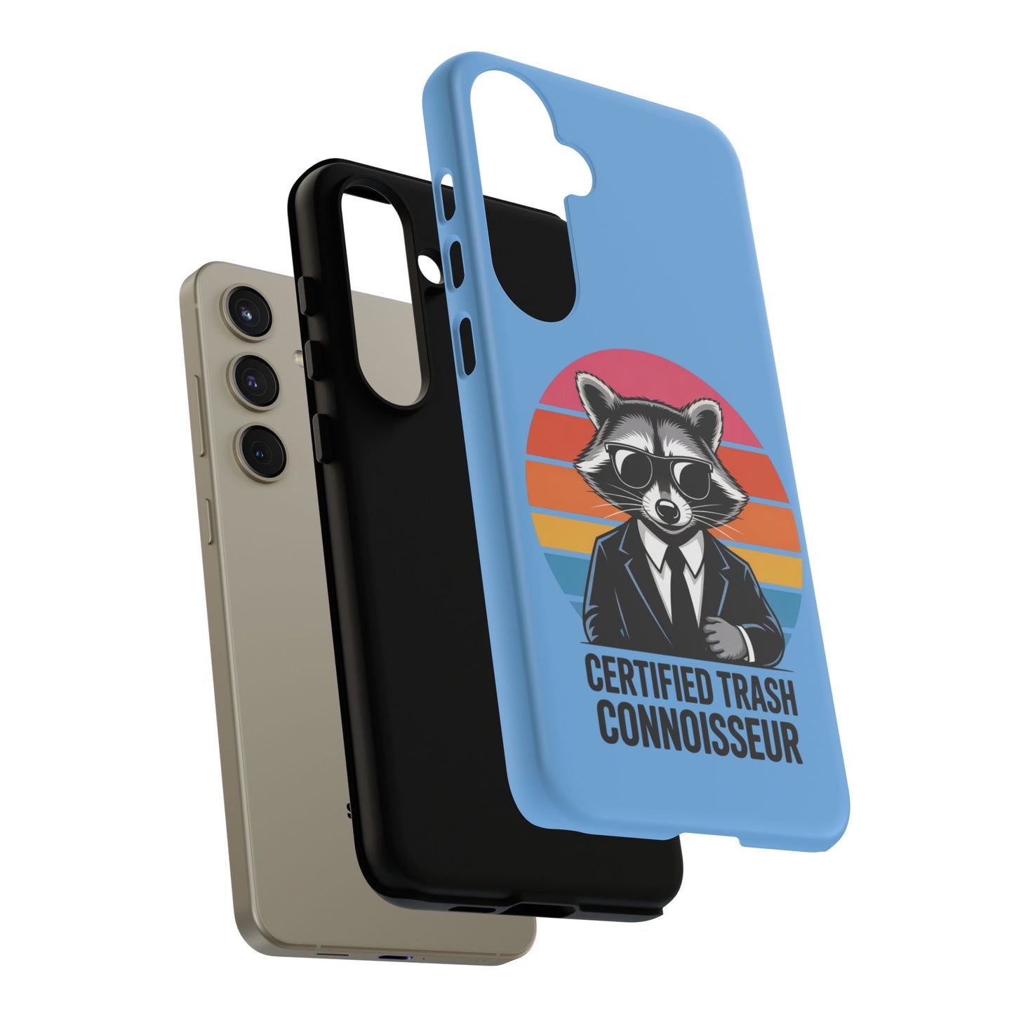 Certified Trash Connoisseur Phone Case - Fun & Stylish Protection for Animal Lovers