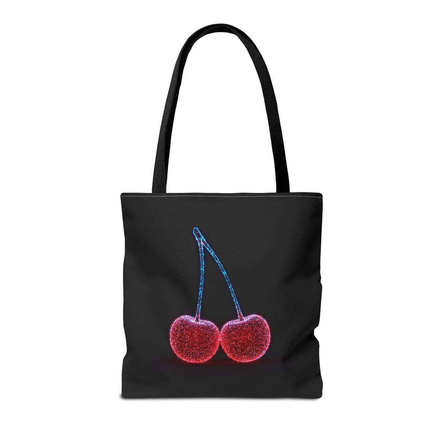Sparkling Cherry Tote Bag Reusable Bag Shopping Bag Cherry Bag Reusable Tote