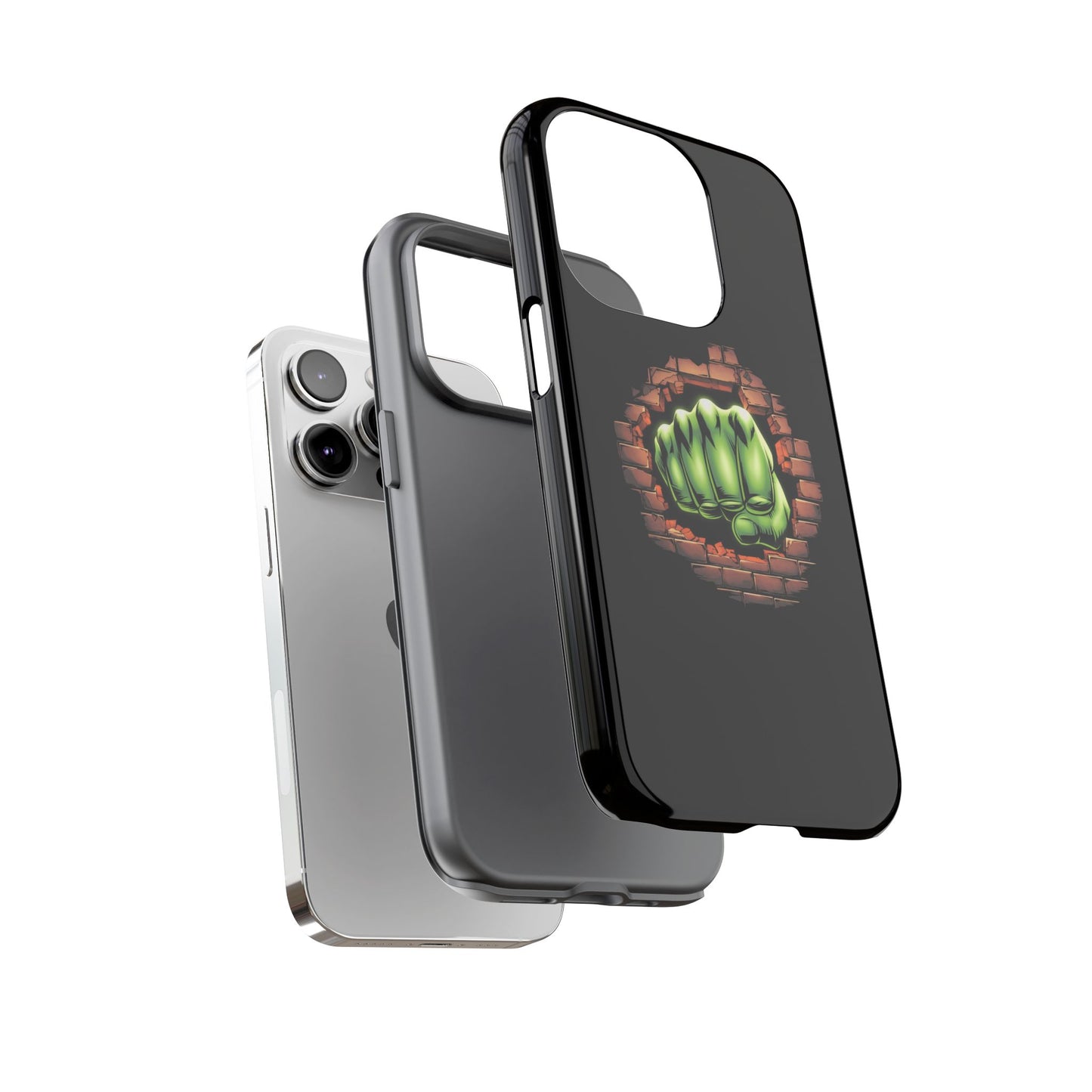 iPhone Case Green Fist Tough Case, Comic Book Phone Case, iPhone Case for Geeks
