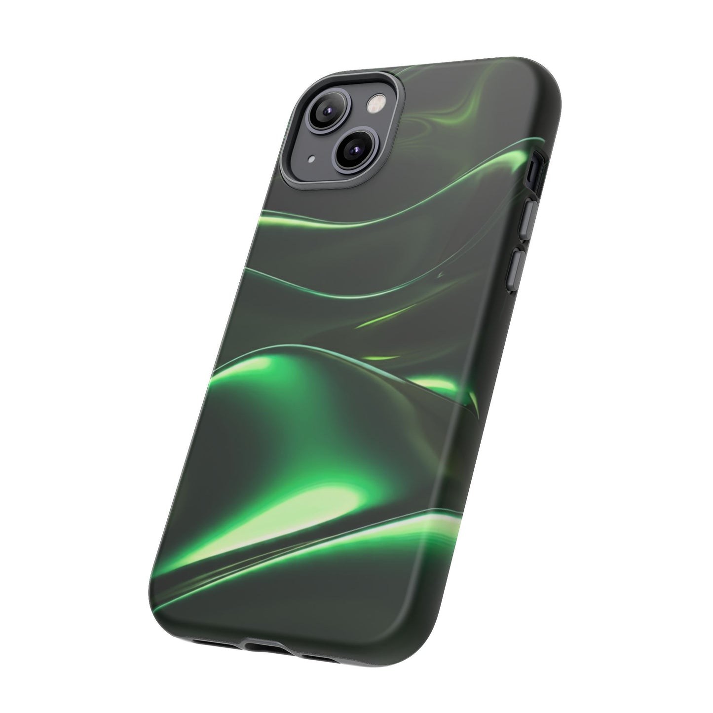 iPhone Case - Fluid Metallic Design