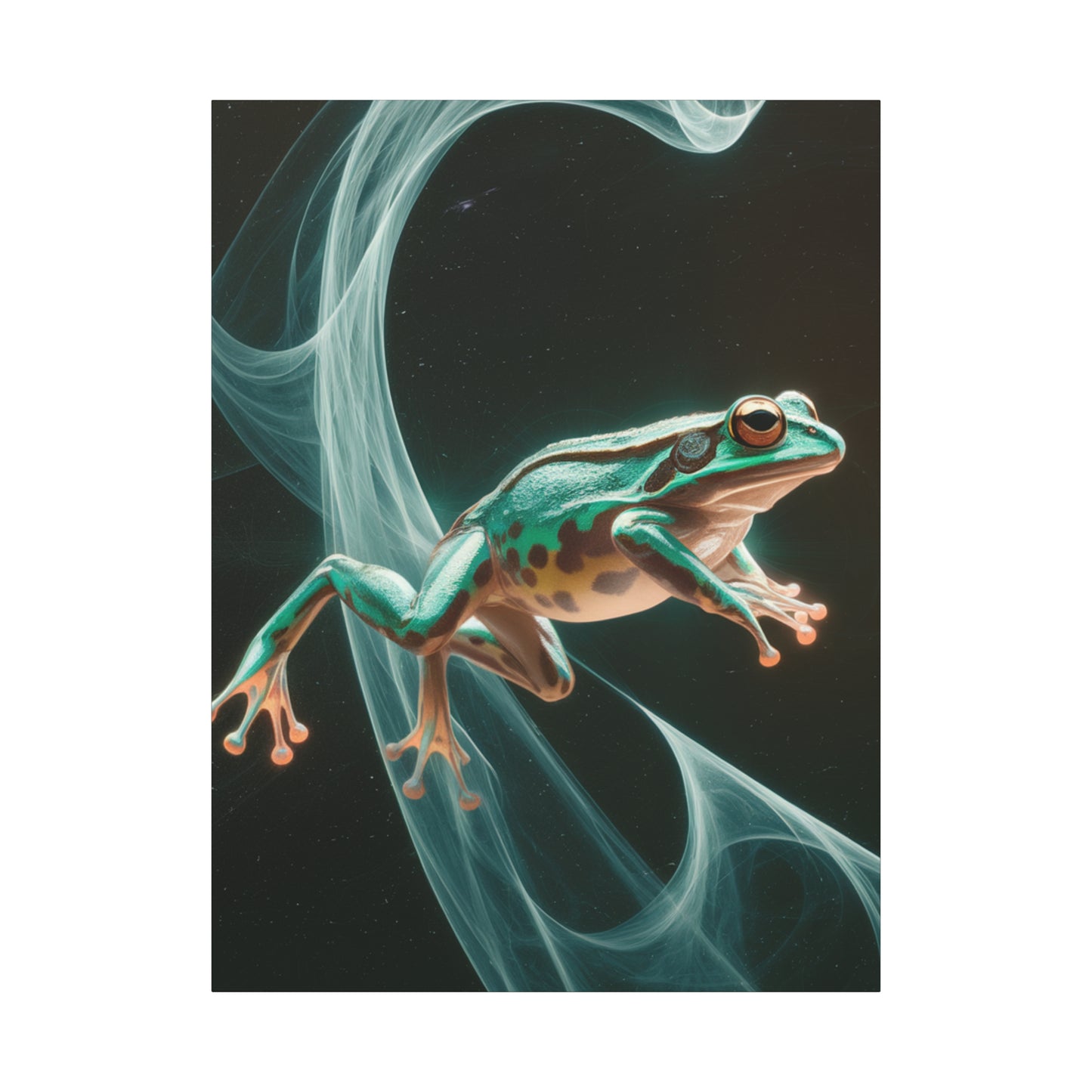Canvas Print - Amazing Frog Design