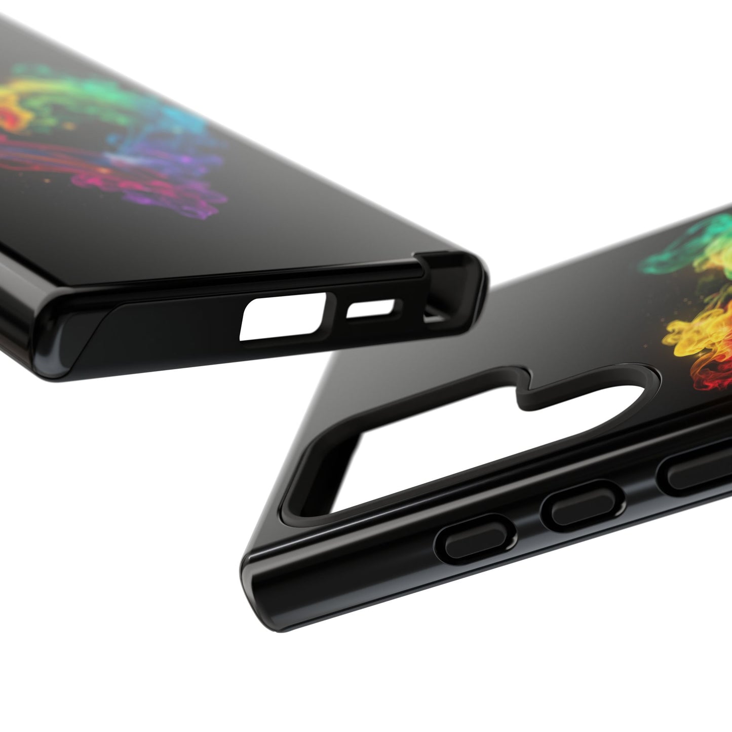 Samsung Galaxy Case - Colorful Heart Design