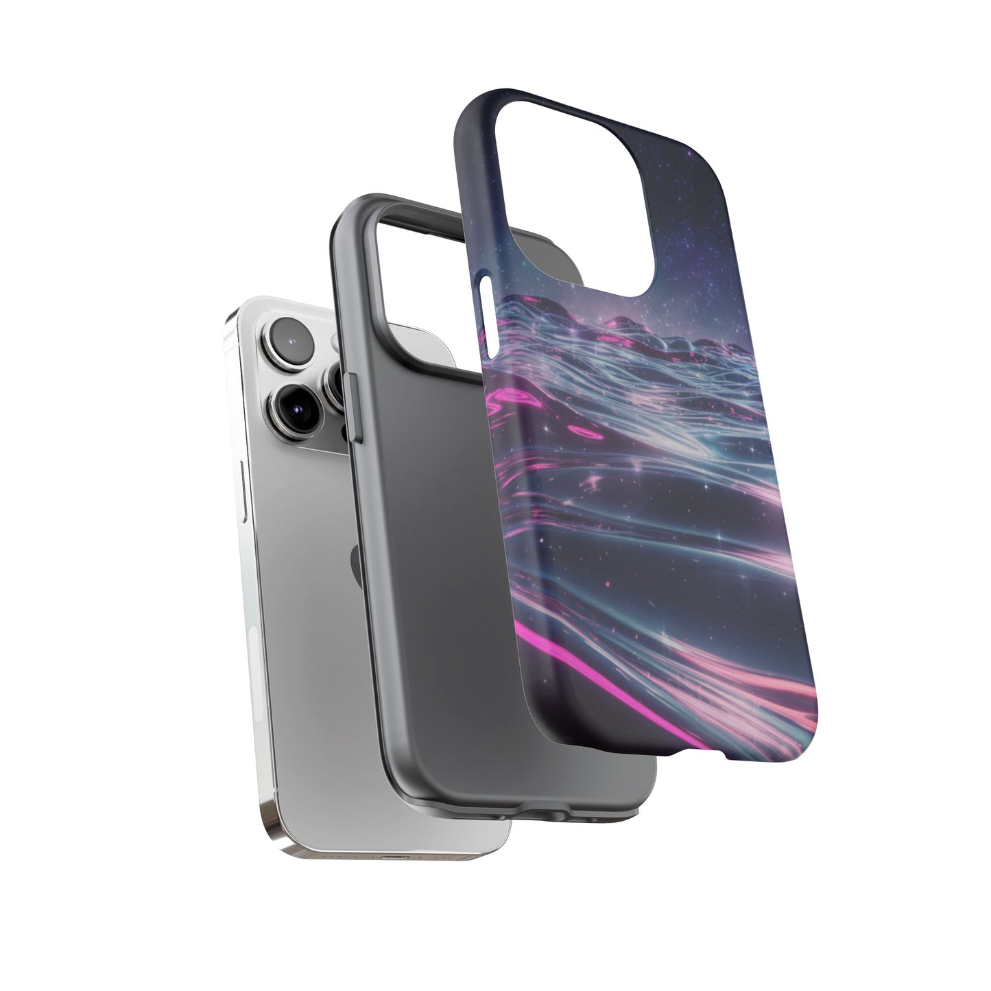iPhone Case - Galactic Ocean and Sky Tough Case