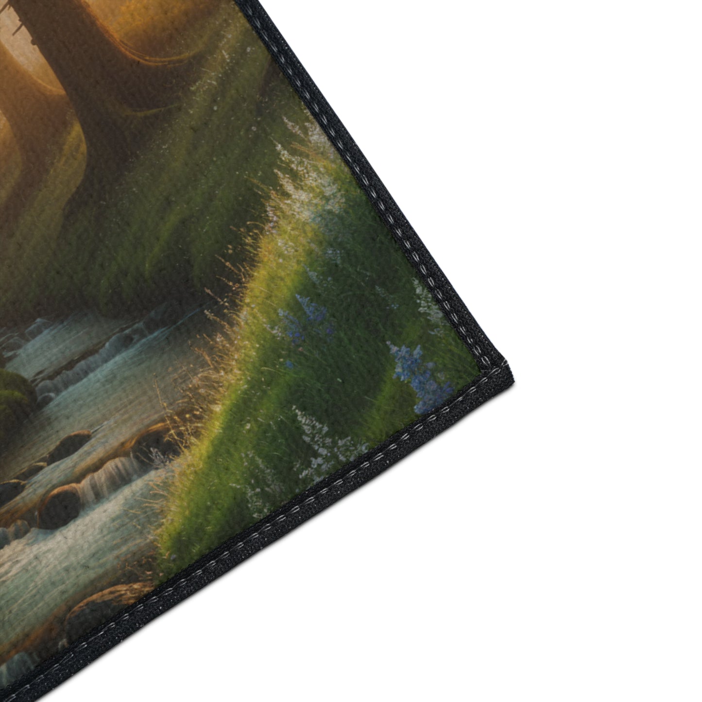 Nature Floor Mat Forest Welcome Mat Stream Door Mat