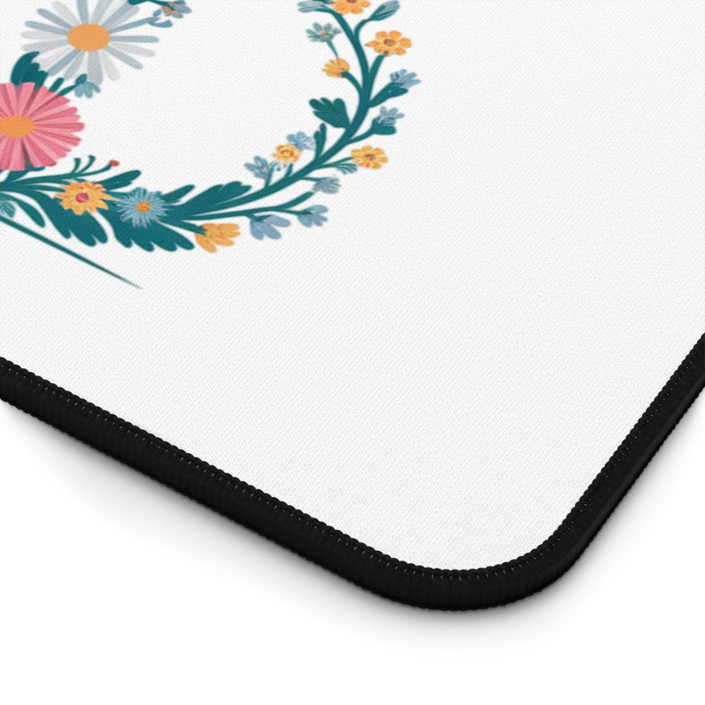 Floral Desk Mat - "That's Wild" Mouse Pad | Aesthetic Office Decor | Cute Desk Accessories | Gift for Coworkers or Plant Lovers