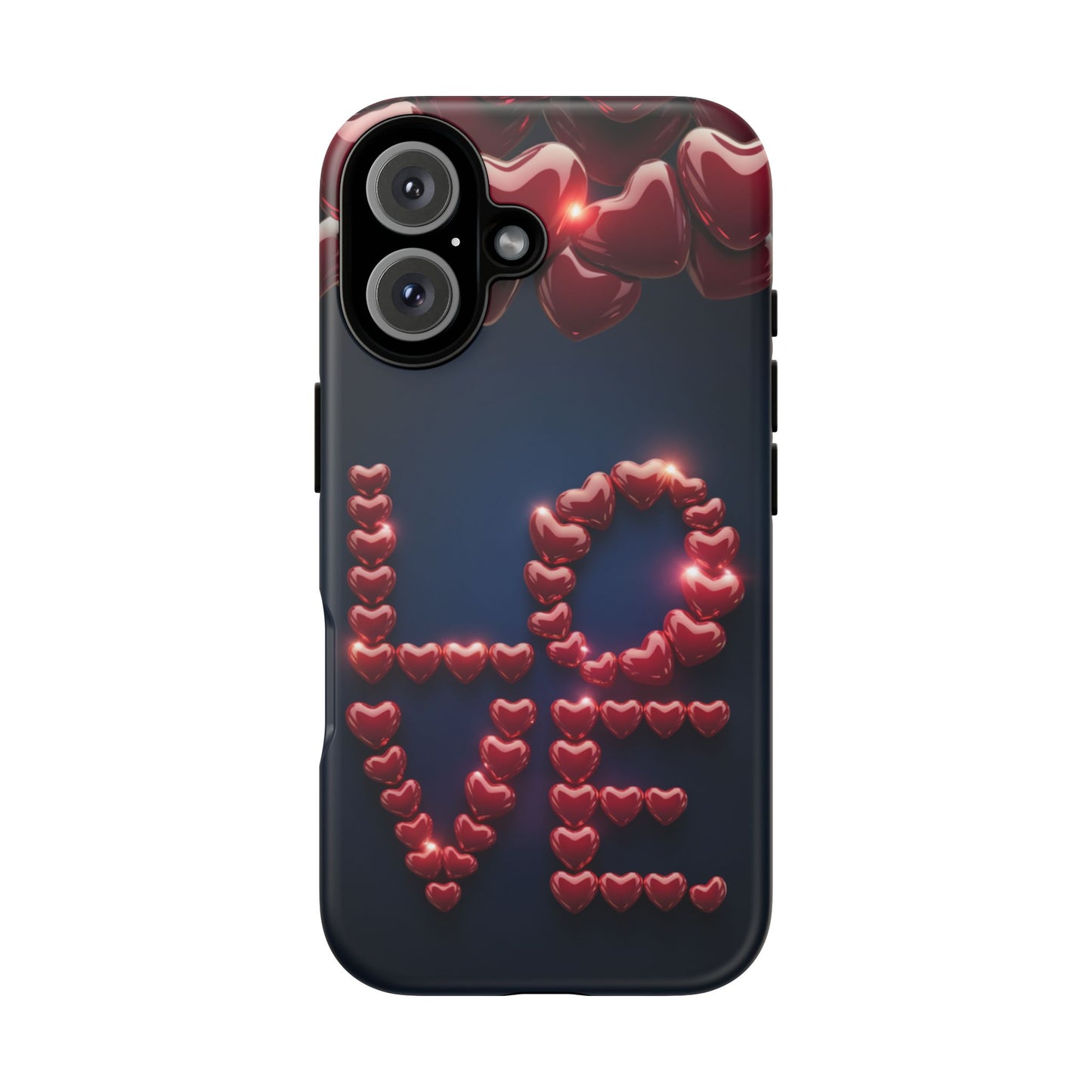 iPhone Case - Love Hearts Design