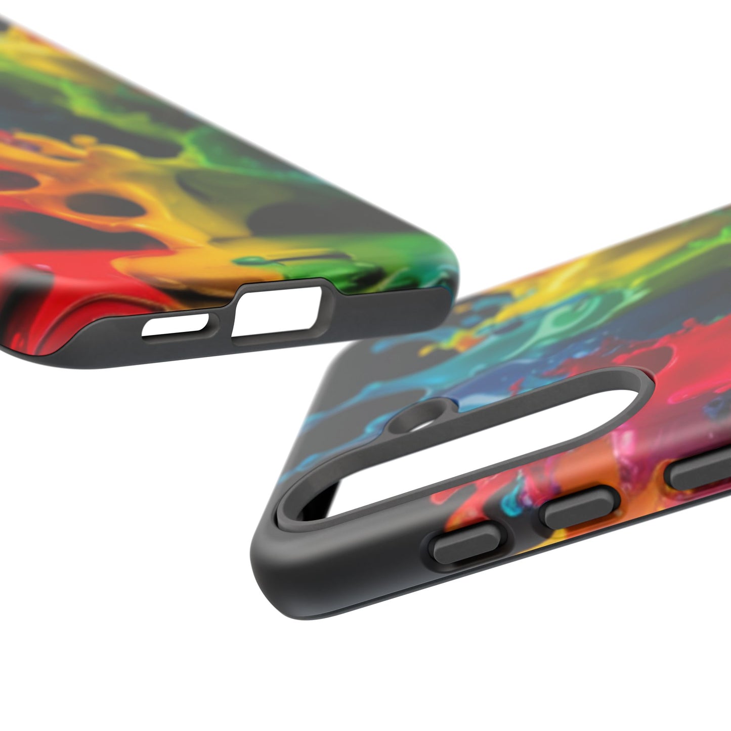 Vibrant Splash Samsung Phone Case - Tough Spectrum Splash Samsung Case